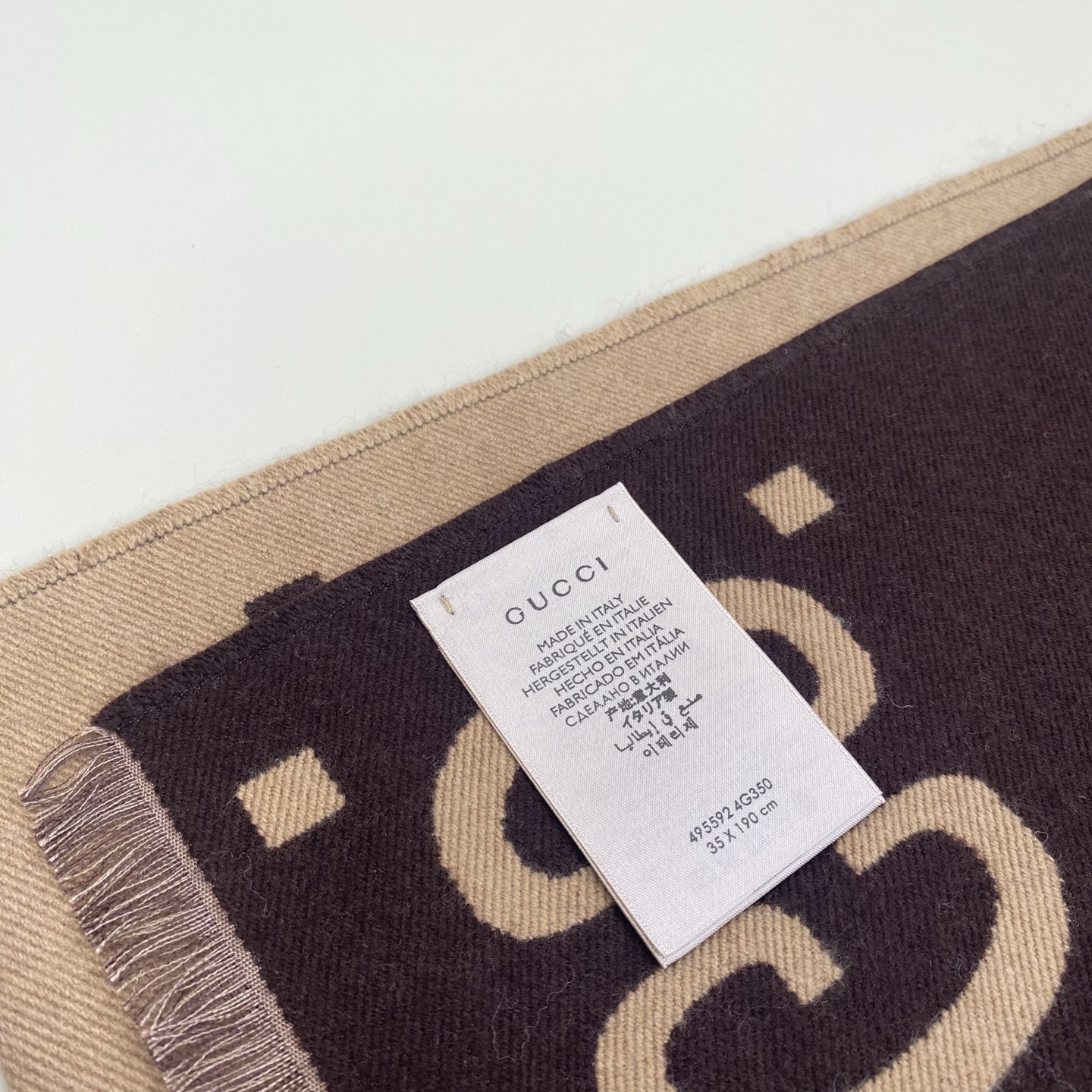 Gucci Cashmere Scarf
