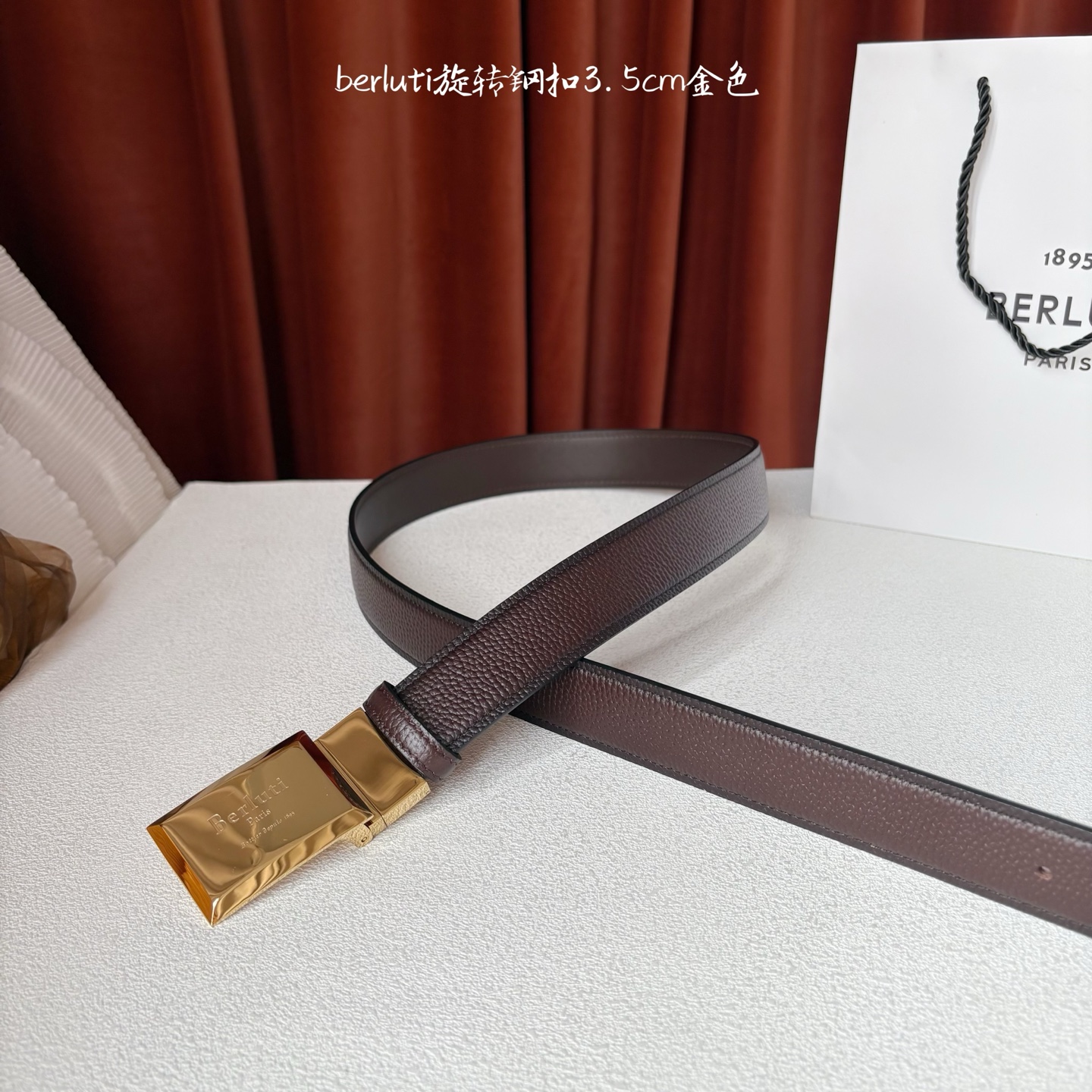 Berluti Belt for Men Width 35mm
