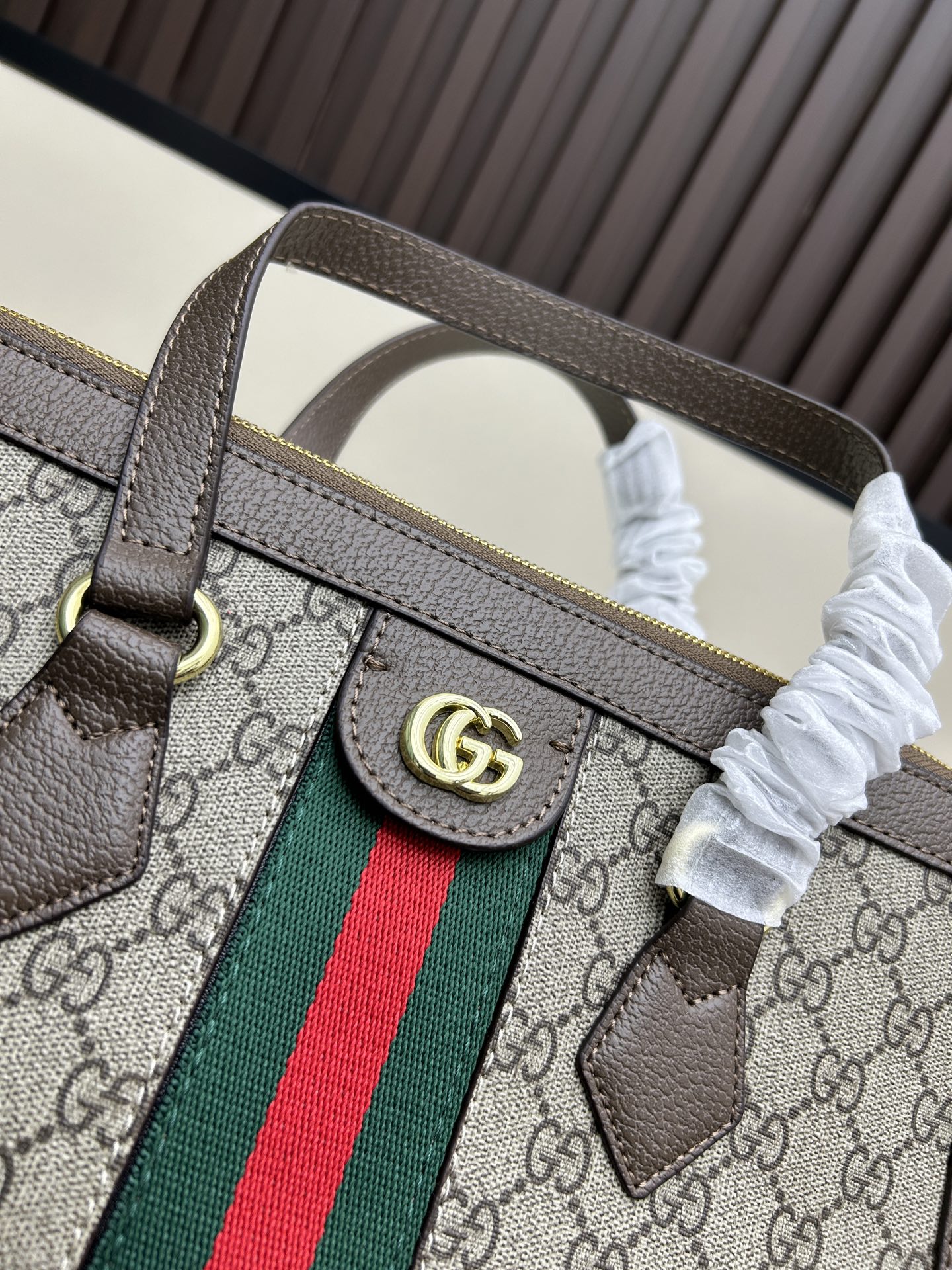 Gucci Supreme Ophidia Handle Bag