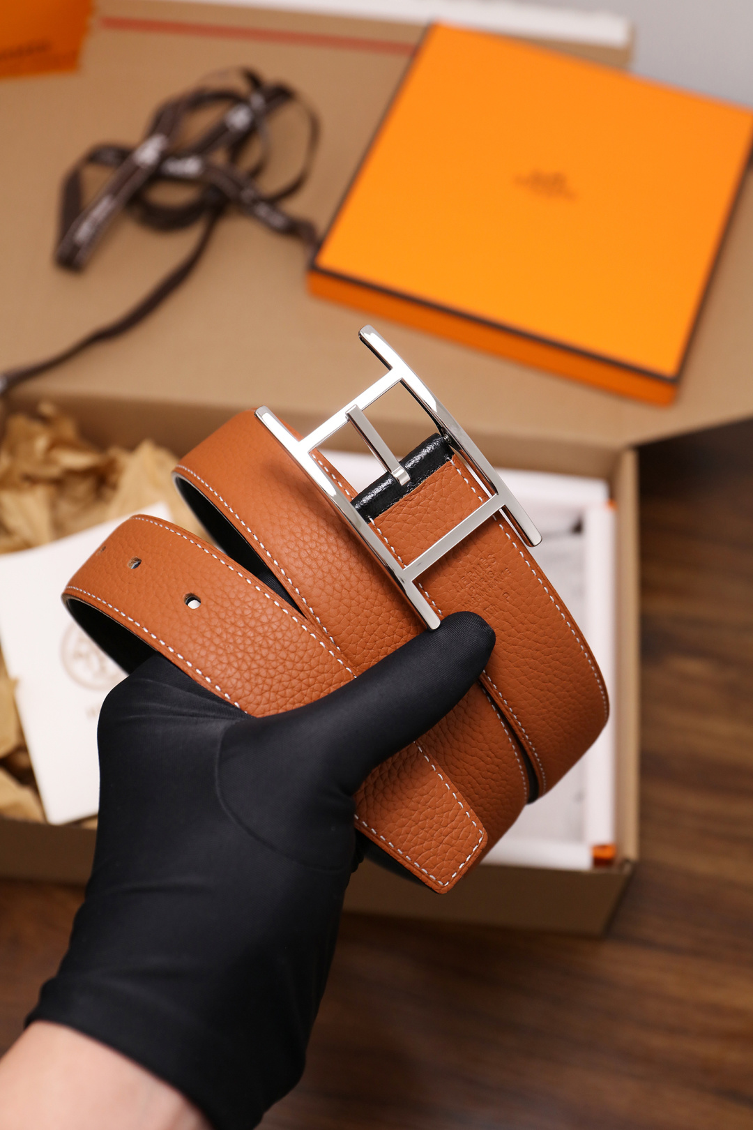 Hermes Belt Width 32mm Size100-125cm