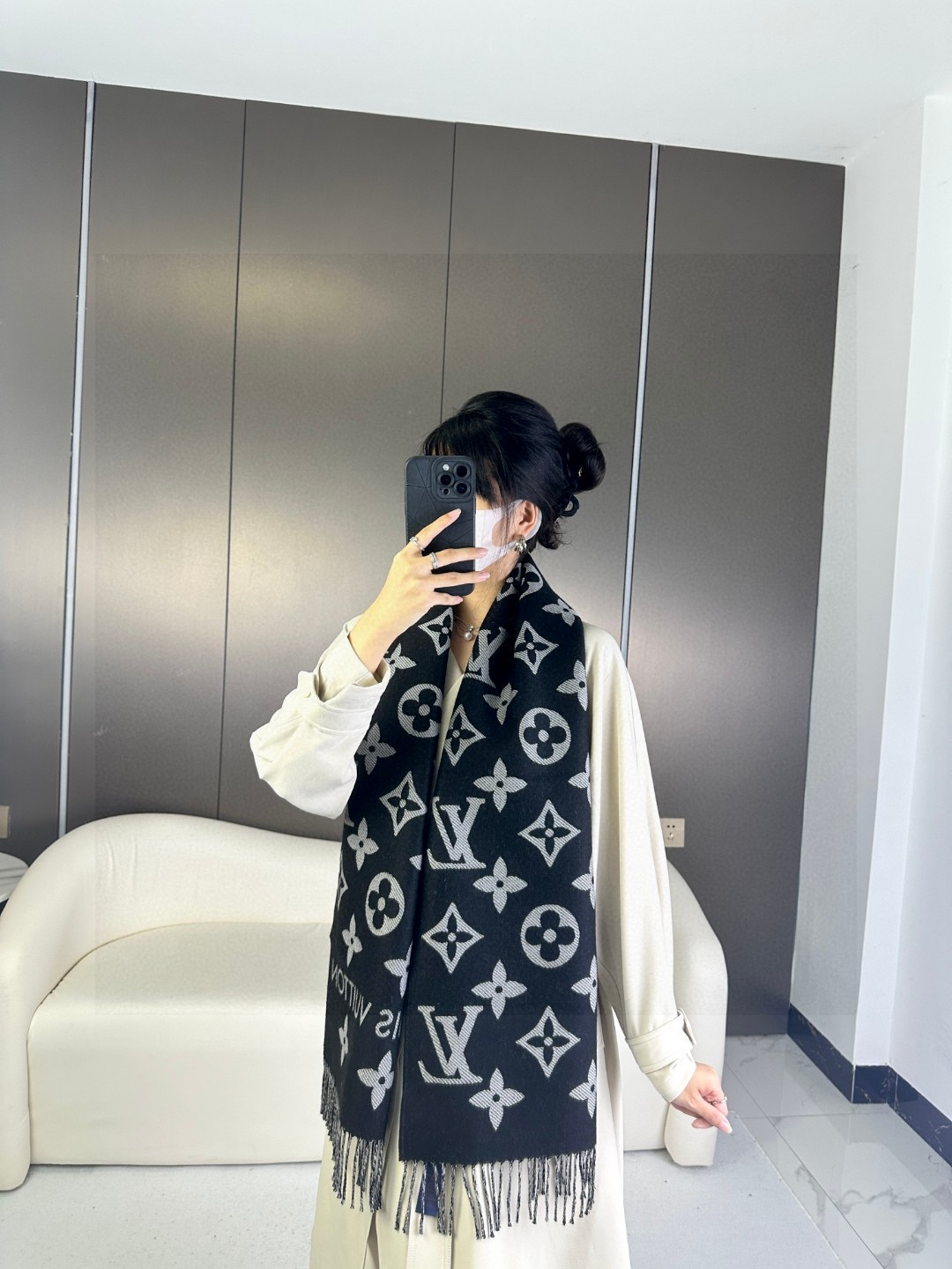 Louis Vuitton Cashmere Scarf