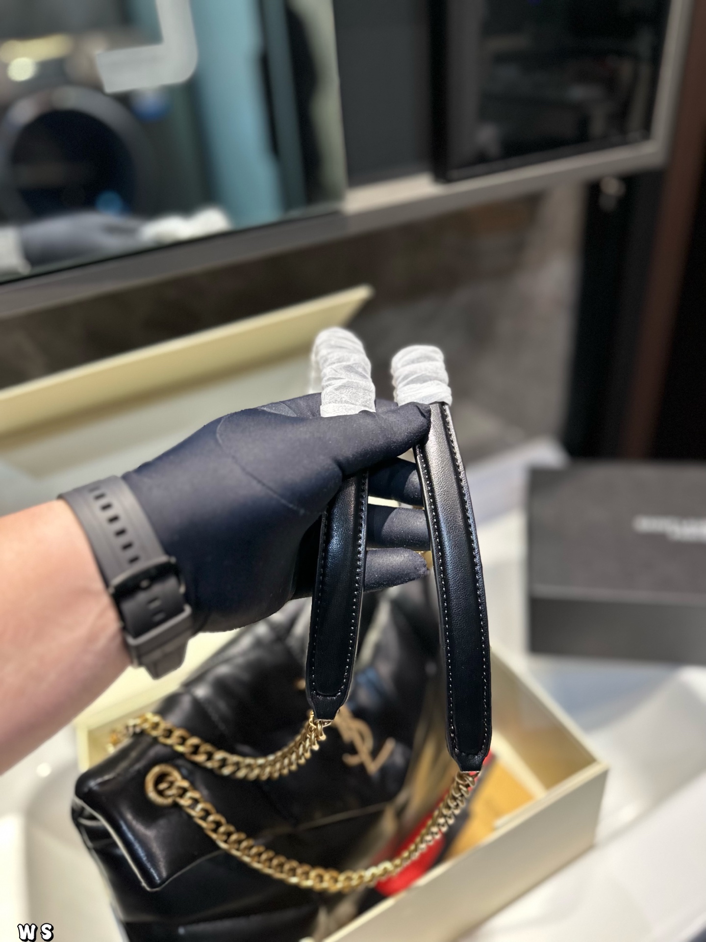 YSL Puffer Shoulder Bag
