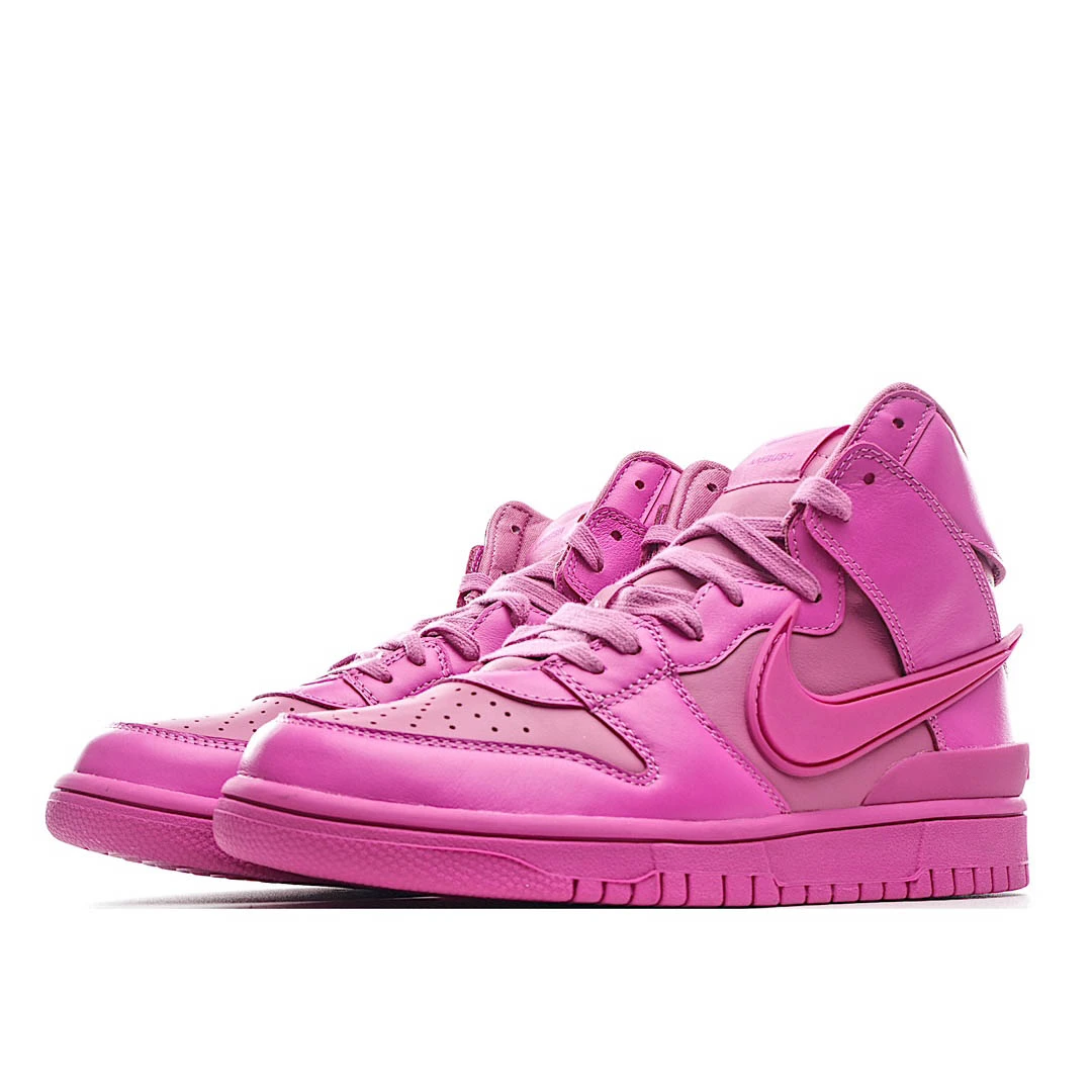 Ambush x Nike Dunk High Black 玫粉