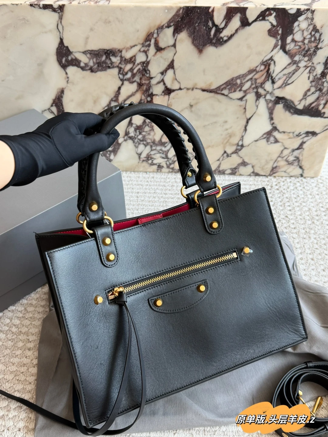 Burberry Motorcycle Tote Bag