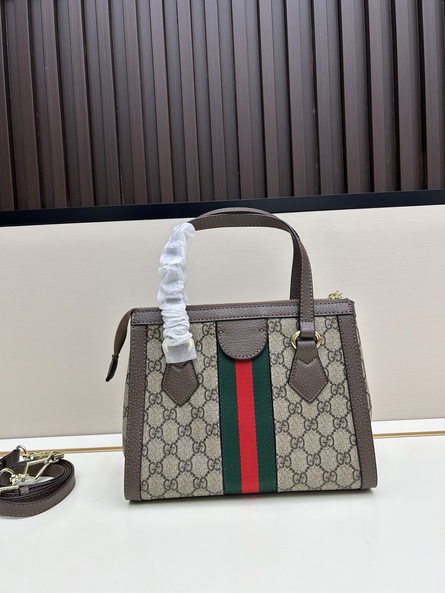 Gucci Supreme Ophidia Handle Bag