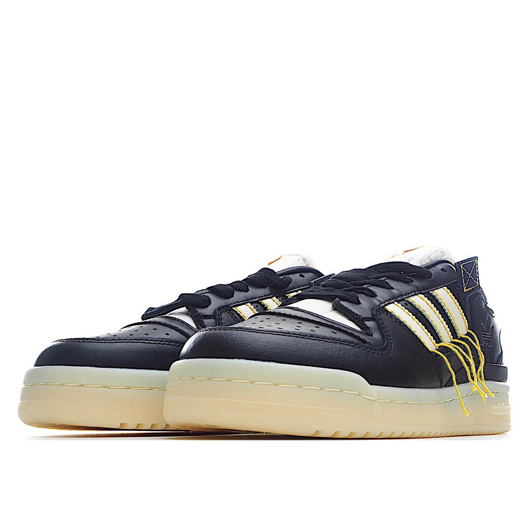 Adidas Forum 84 Low Premium 'Black Easy Yellow'