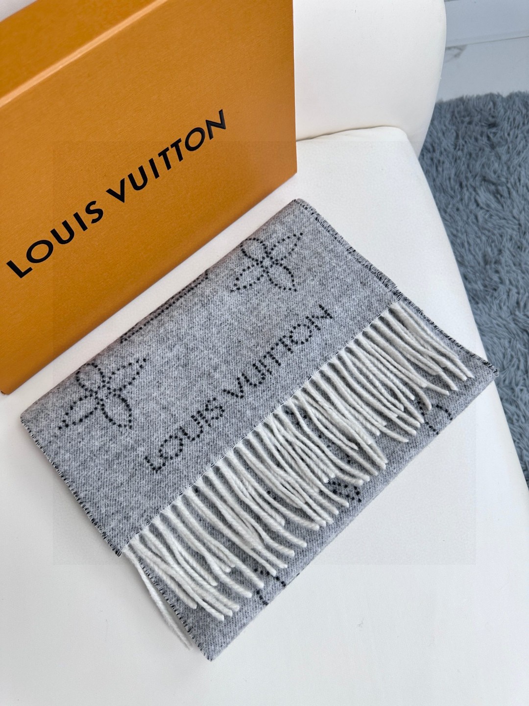 Louis Vuitton Cashmere Wool Scarf