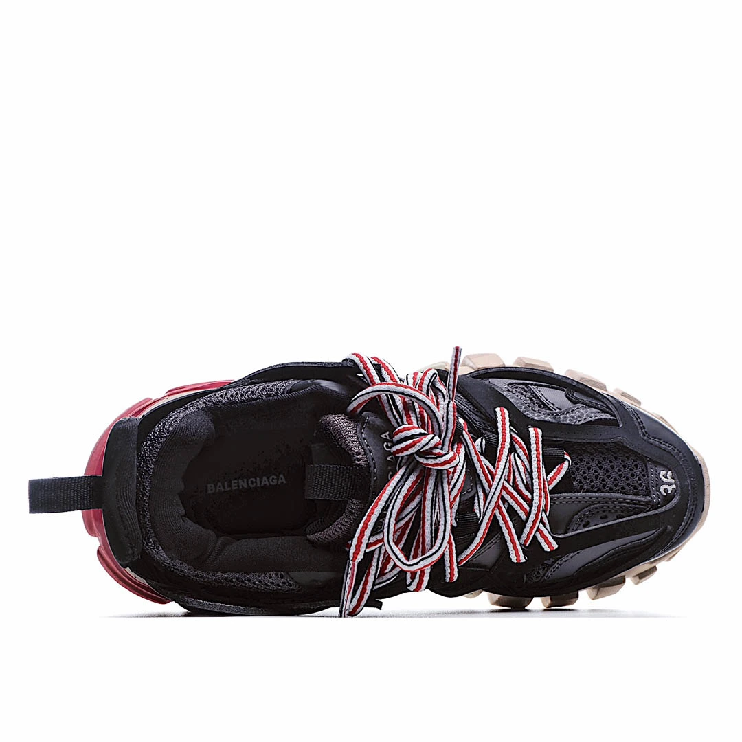 Balenciaga Sneaker Tess s.Gomma MAILLE WHITE/ORANGE
