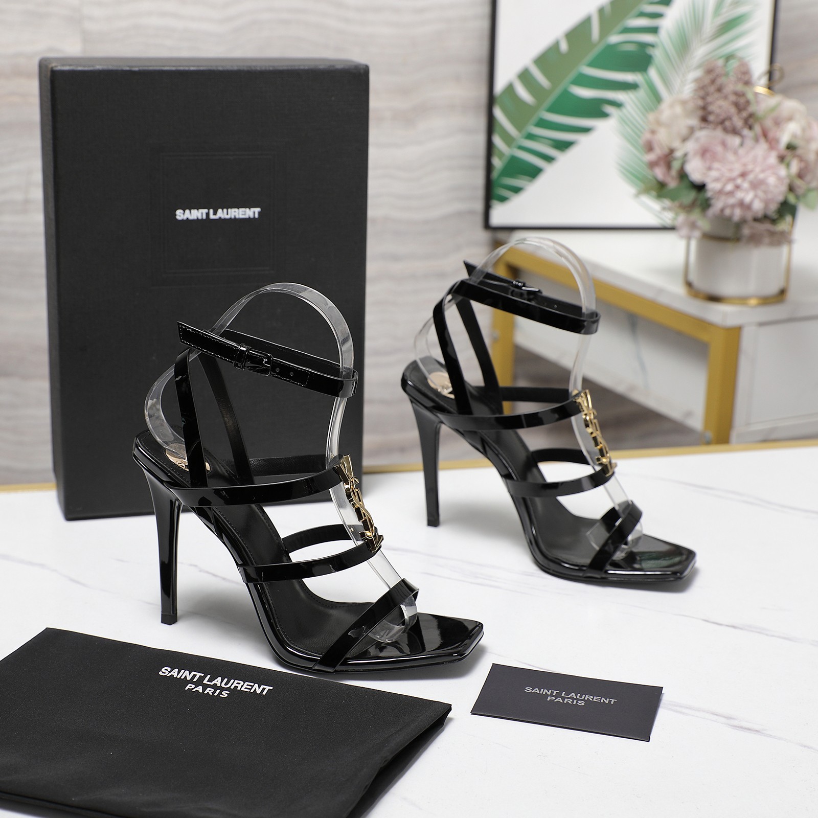 YSL Open-toed sandals