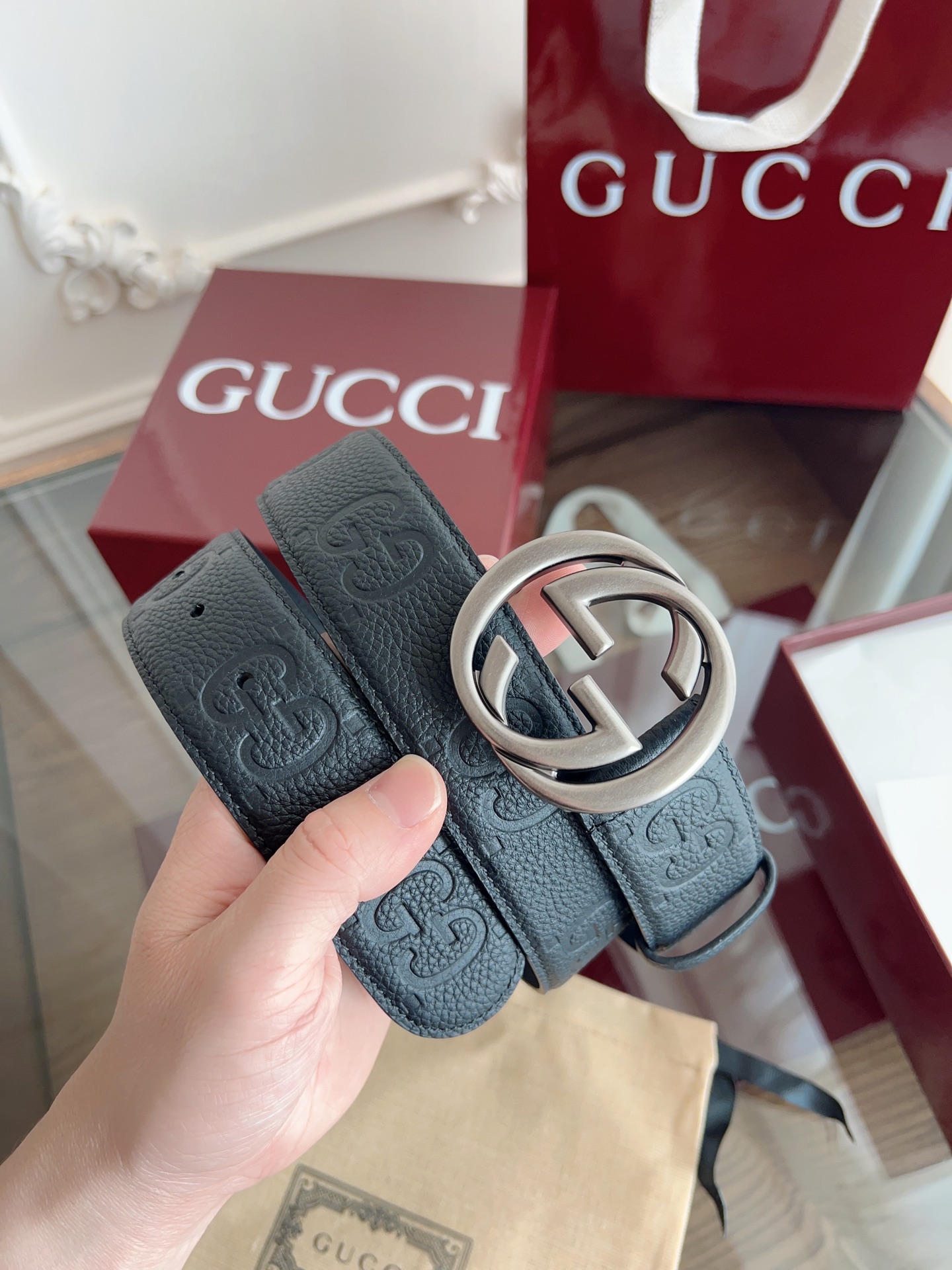 Gucci Belt for Men Width 40mm
