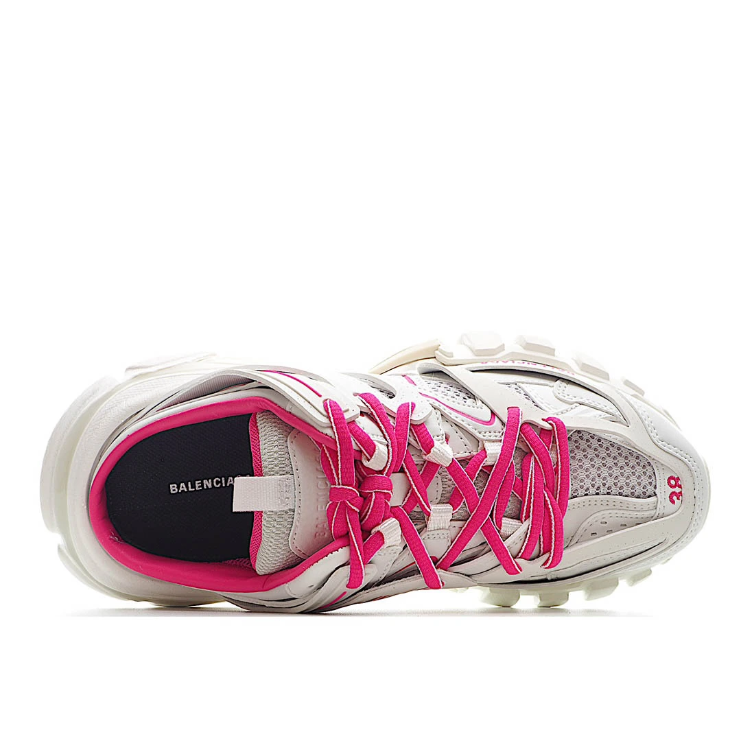 Balenciaga Sneaker Tess s.Gomma MAILLE WHITE/ORANGE