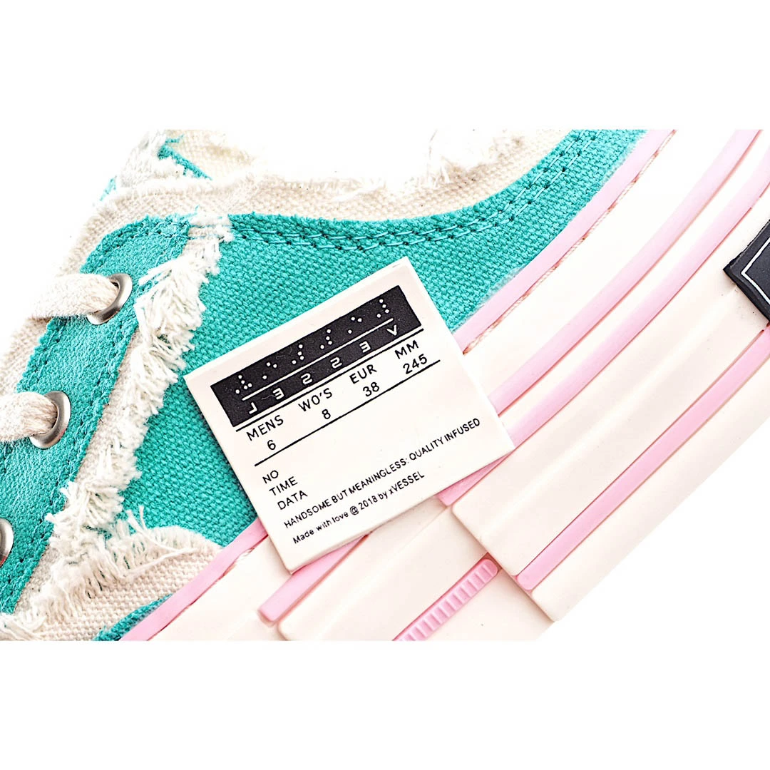 + VESSEL Peace by Piece vulcanized espadrilles