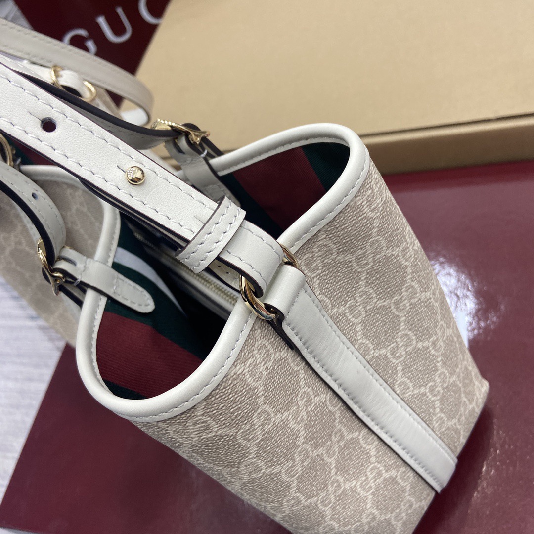 Gucci Emblem Tote Bag