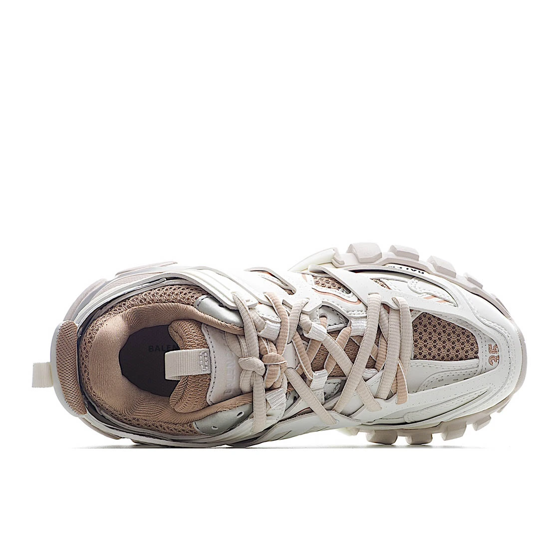 Balenciaga Sneaker Tess s.Gomma MAILLE WHITE/ORANGE