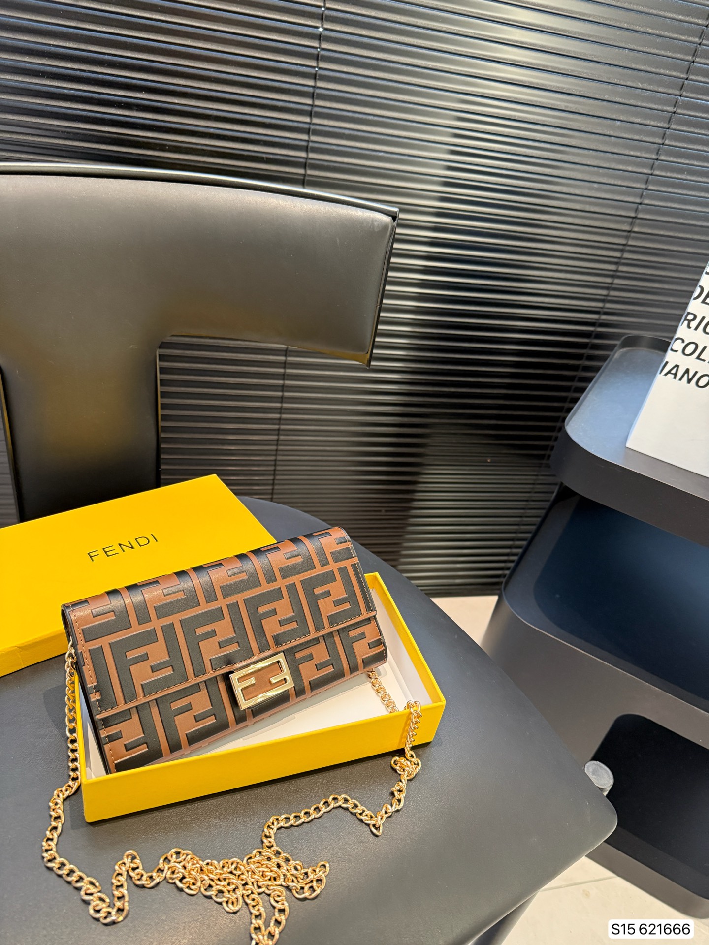 FENDI Baguette Crossbody Bag