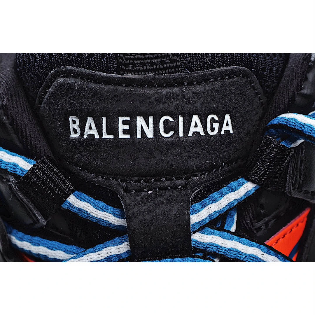 Balenciaga Sneaker Tess s.Gomma MAILLE WHITE/ORANGE