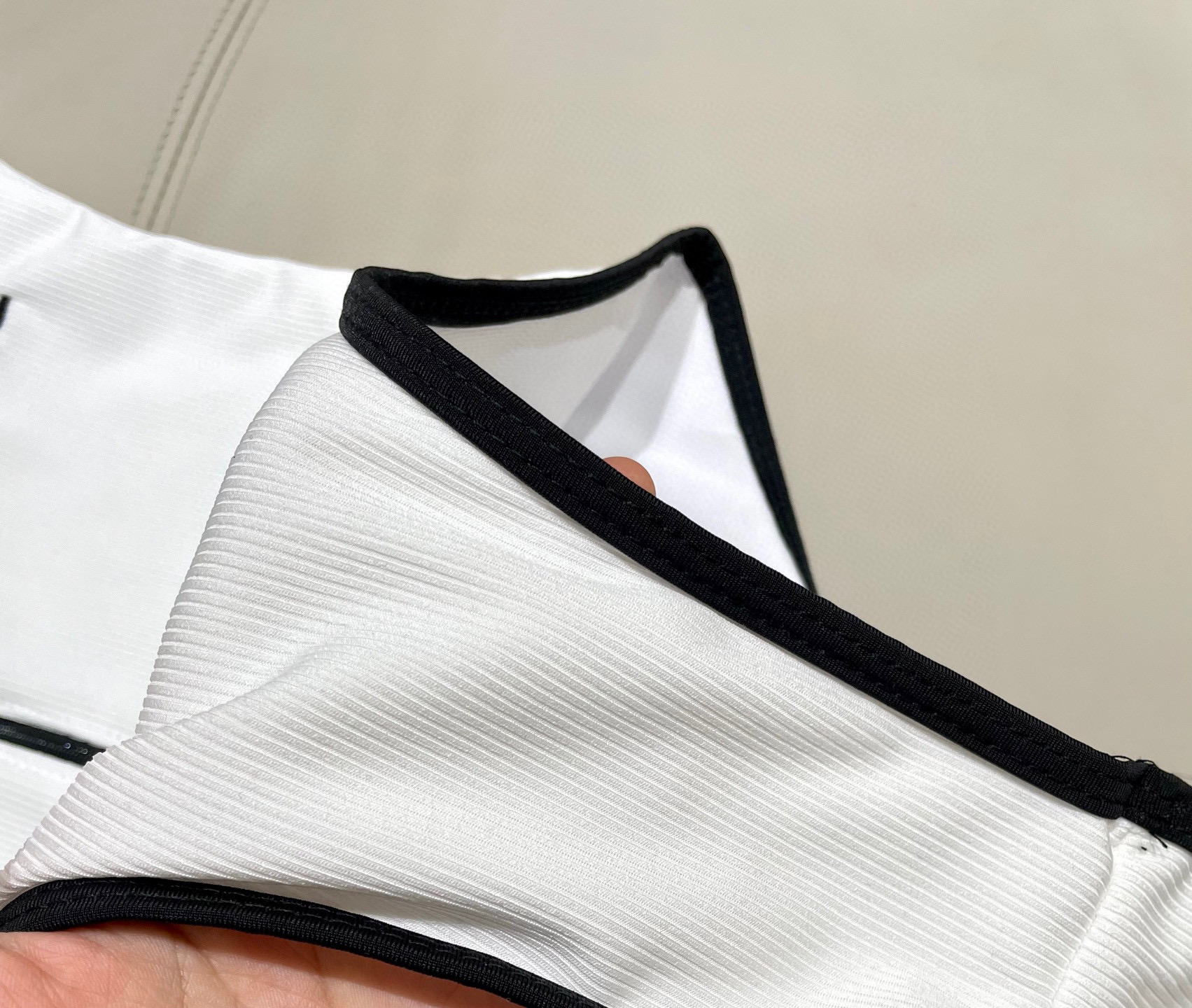 Chanel One-piece Swimsuit With Chest Padded