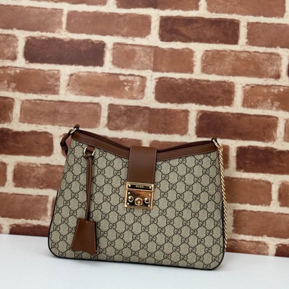 GUCCI PADLOCK GG MEDIUM SHOULDER BAG