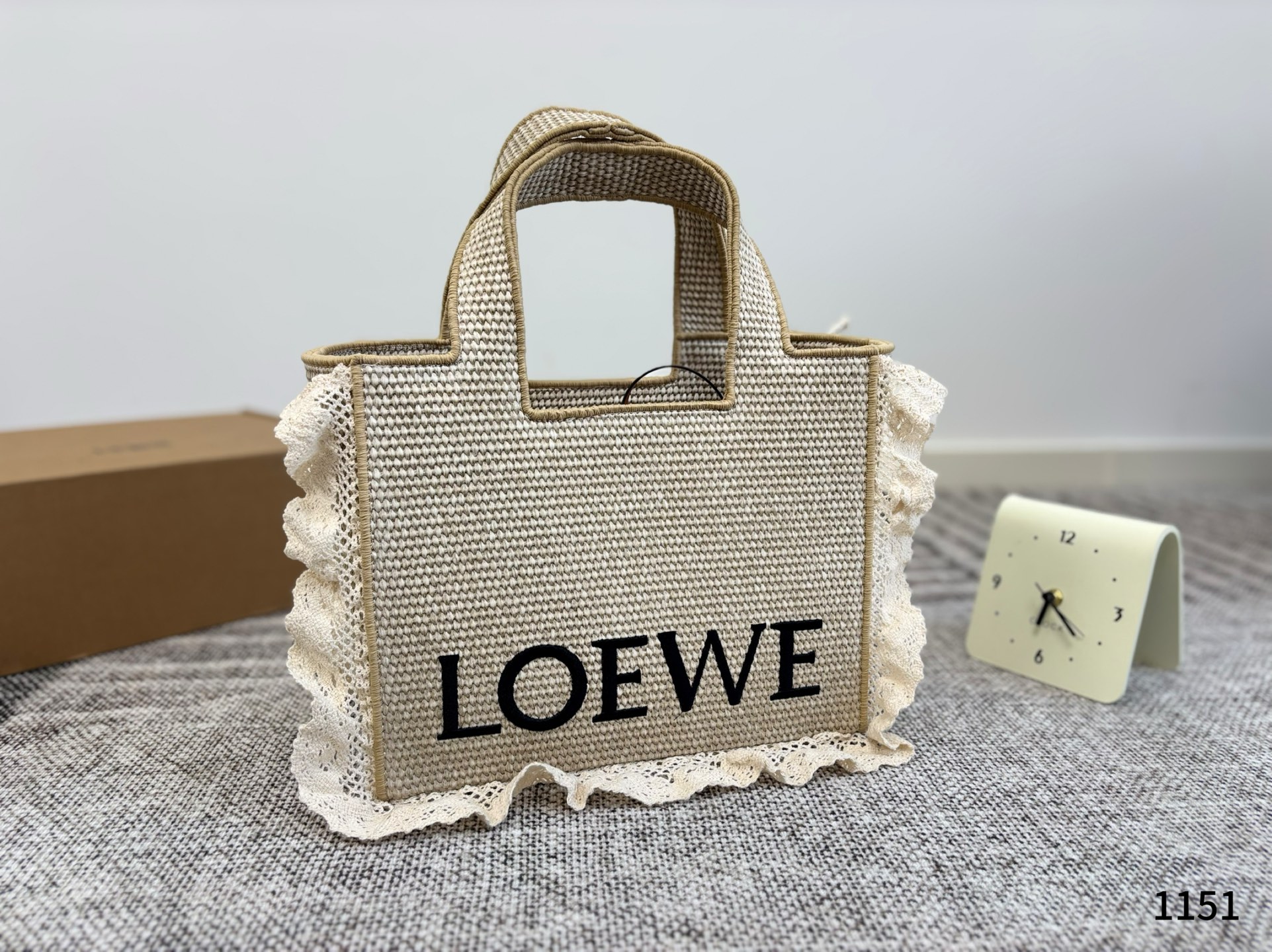 Loewe Paulas's 1biza Straw Bag