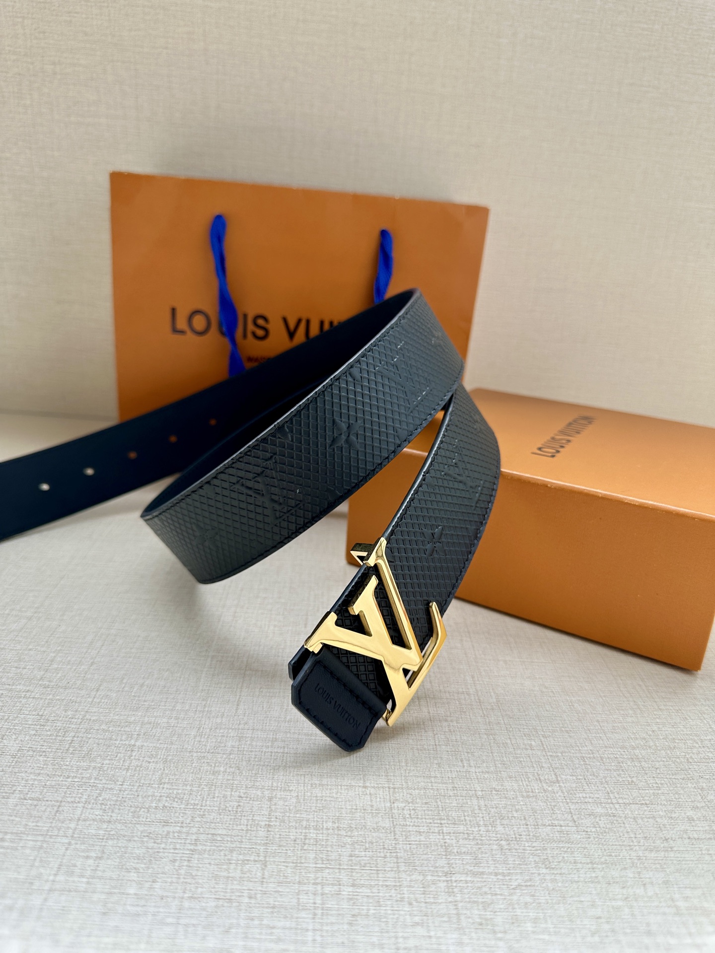 LV Initiales Leather Belts