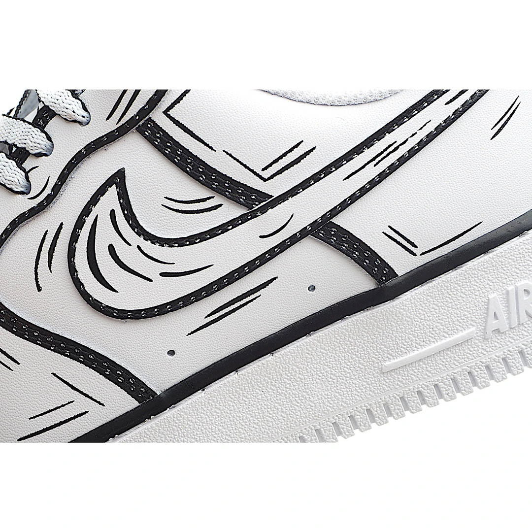 Nike Air Force 1 Low&rsquo;07 &ldquo;Hand drawn 黑白