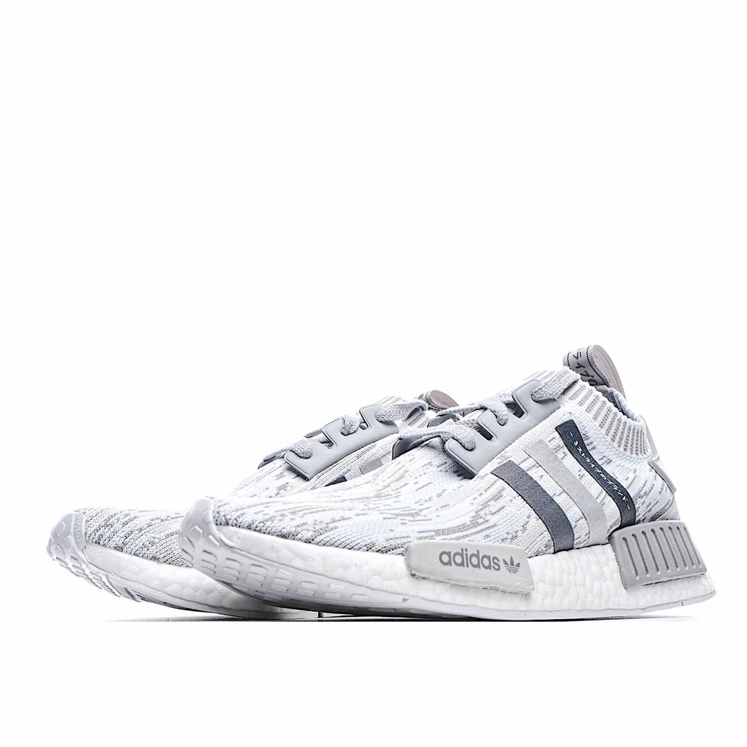 Adidas Wmns NMD_R1 Primeknit 'Grey Glitch Camo'