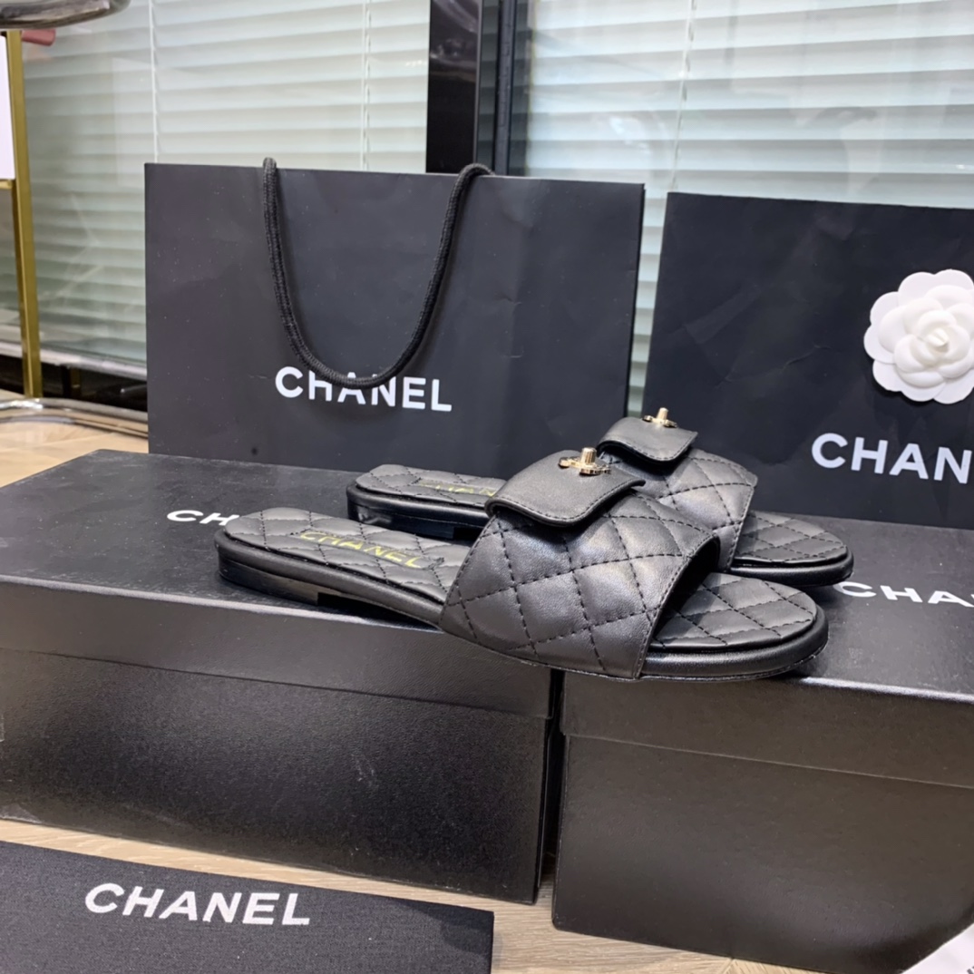 Chanel Slippers