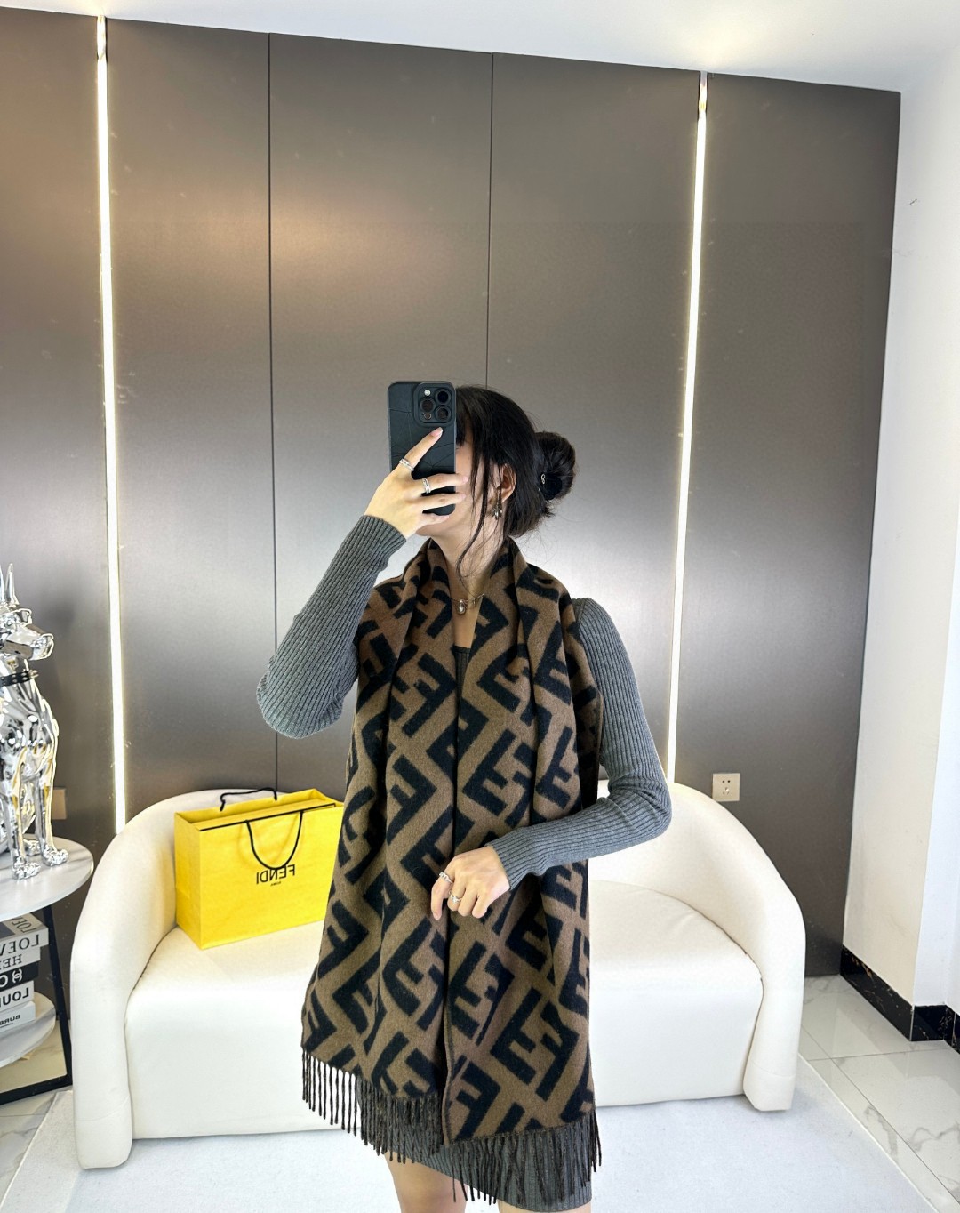 Fendi Cashmere Scarf