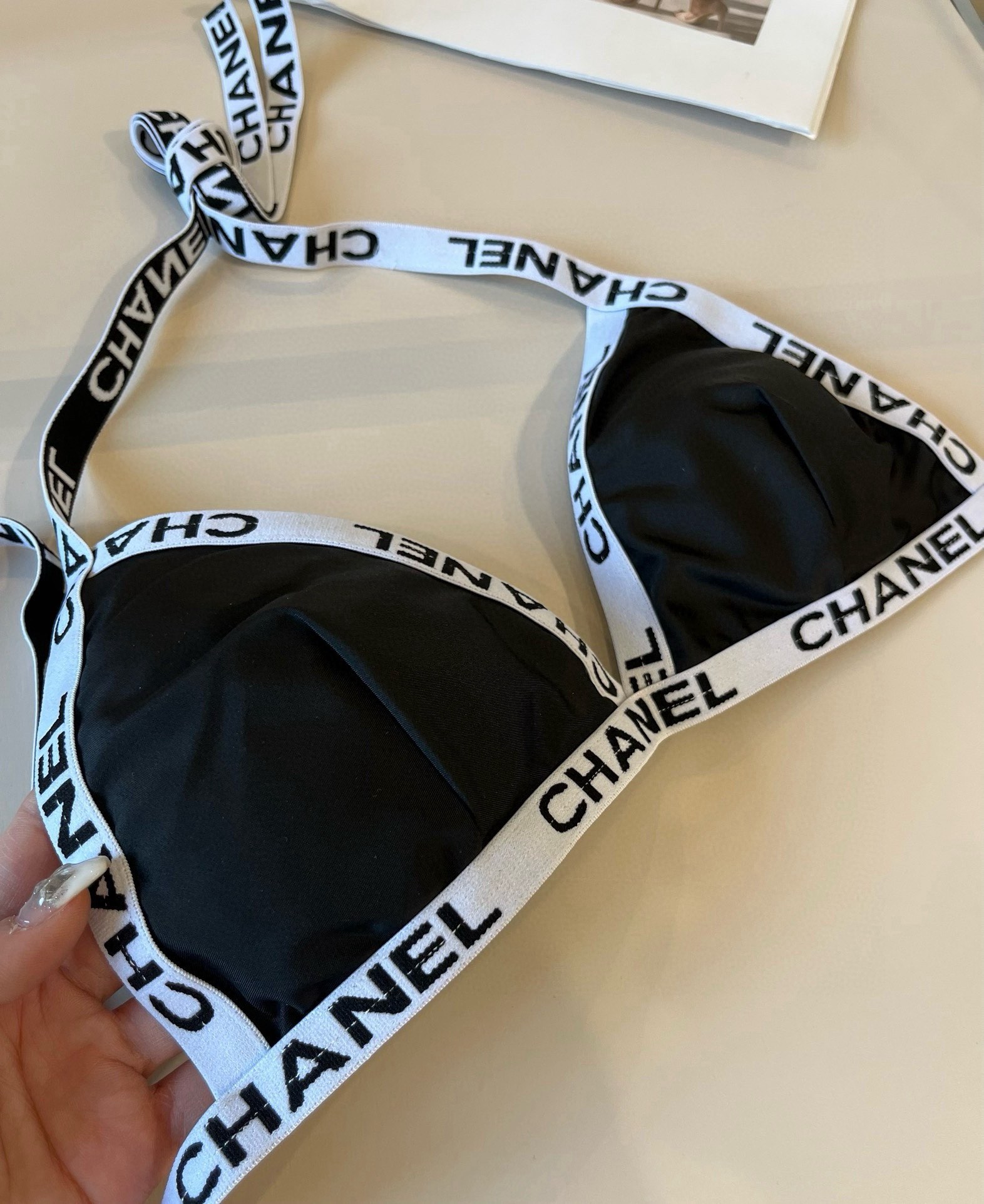 Chanel Halter 2 Piece Swimsuit