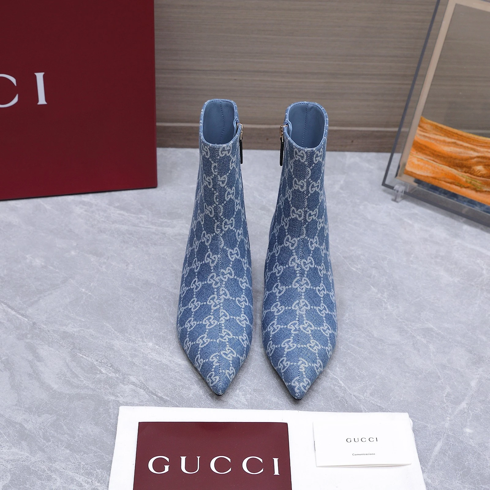 Gucci 2026 AW Horsebit Steel Plated Iron Heel Short Boots