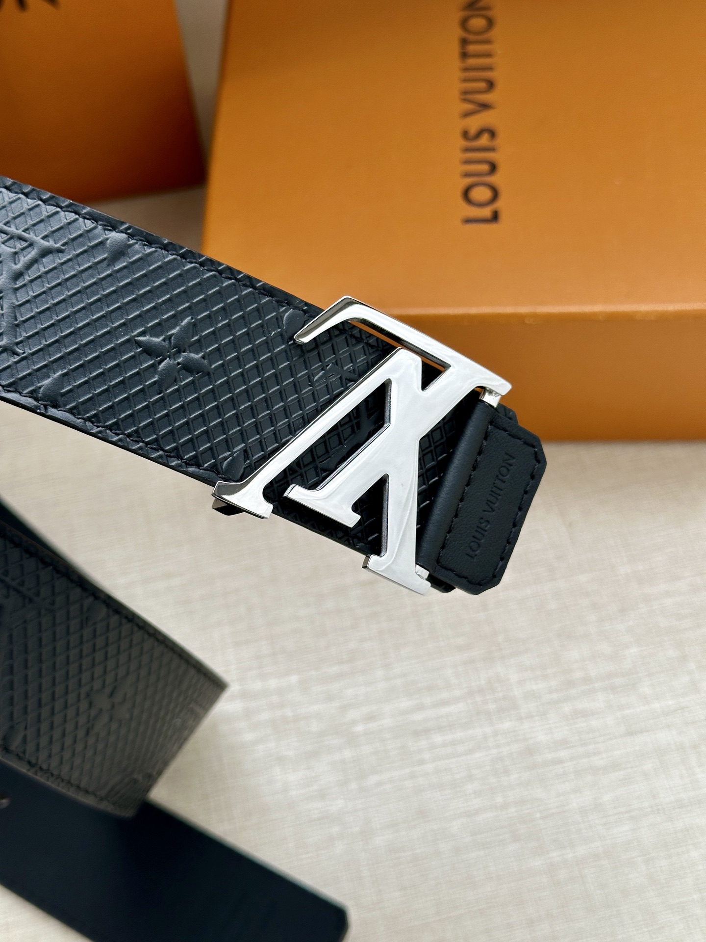 LV Initiales Leather Belts