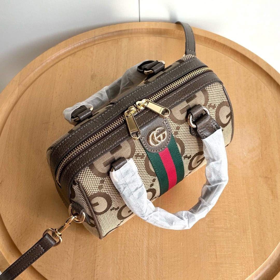 Gucci Ophidia Boston Handle Bag