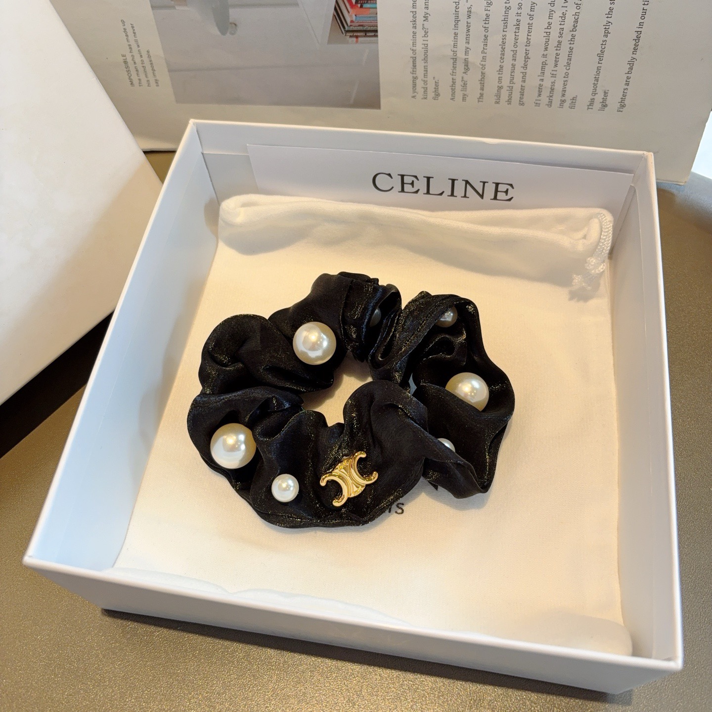 Celine hair tie
