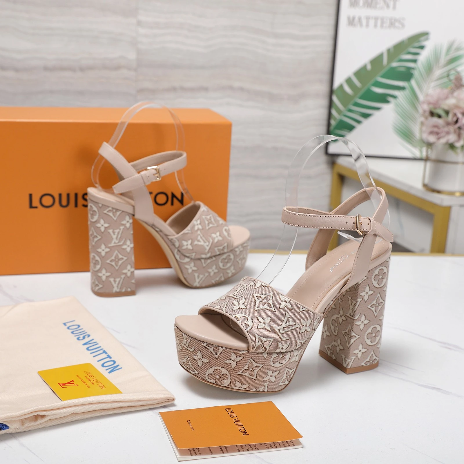 Louis Vuitton 26 SS High Heel Sandals