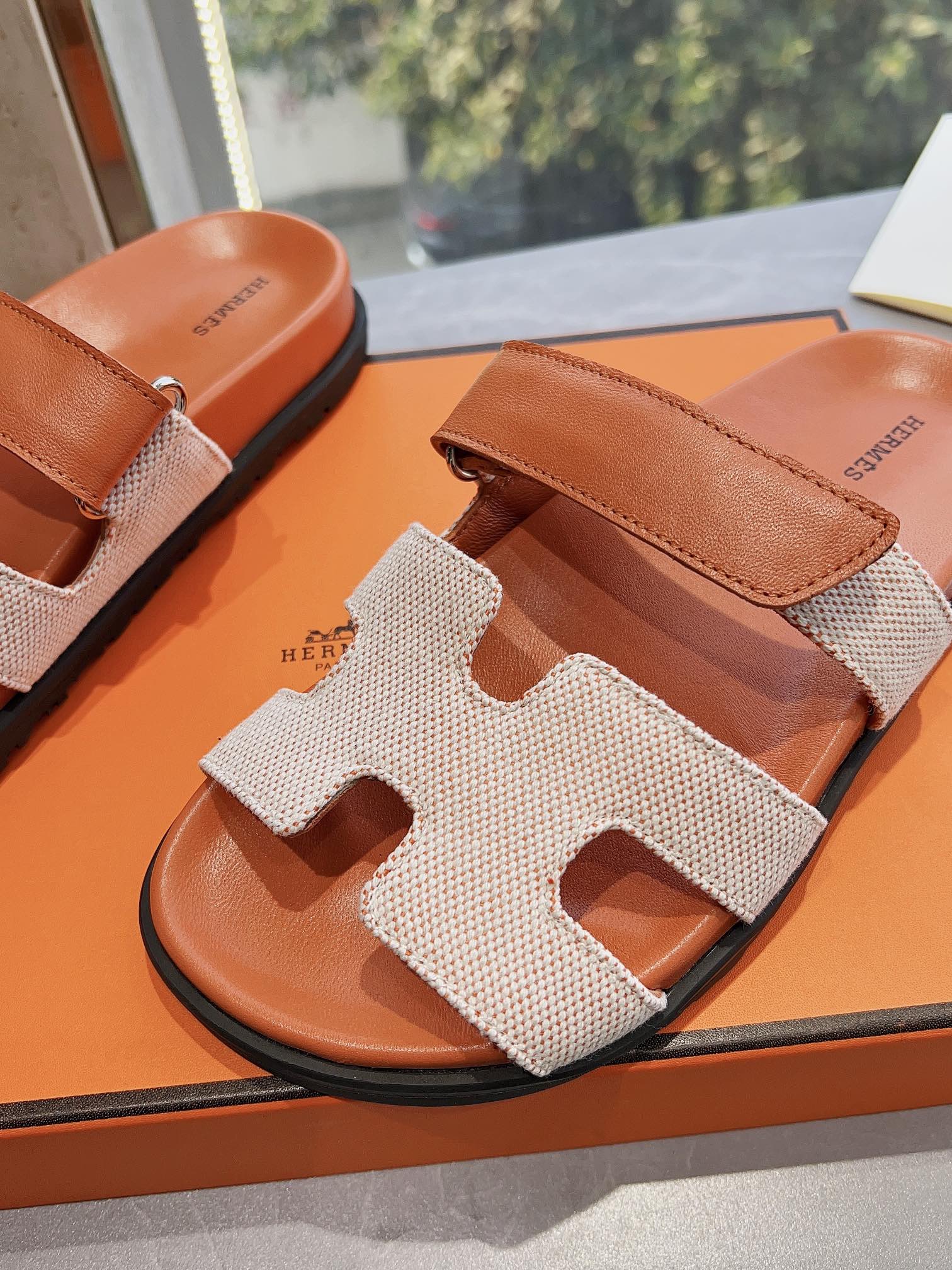 Hermes Slippers