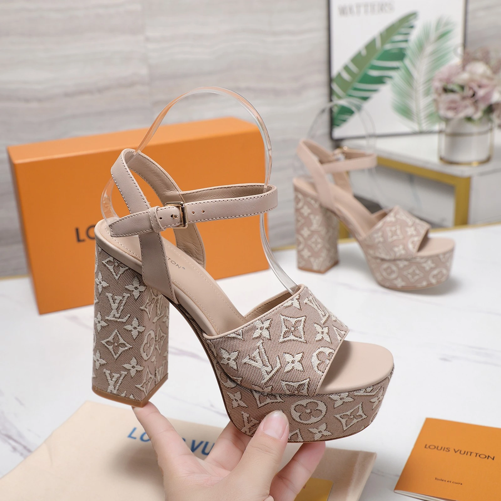 Louis Vuitton 26 SS High Heel Sandals