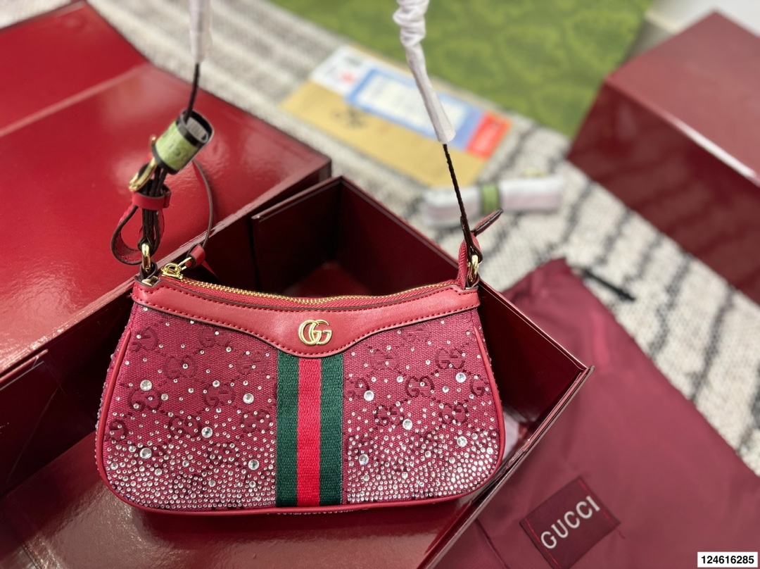 Gucci Hot Diamond Hobo Bag