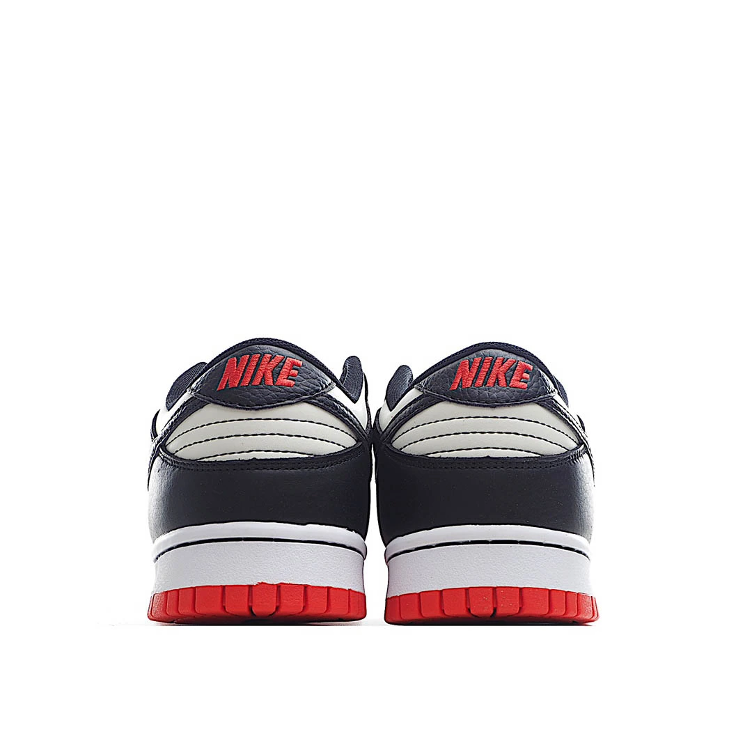 NBA x Nike Dunk Low EMB &ldquo;Chicago&rdquo; Black, White and Red
