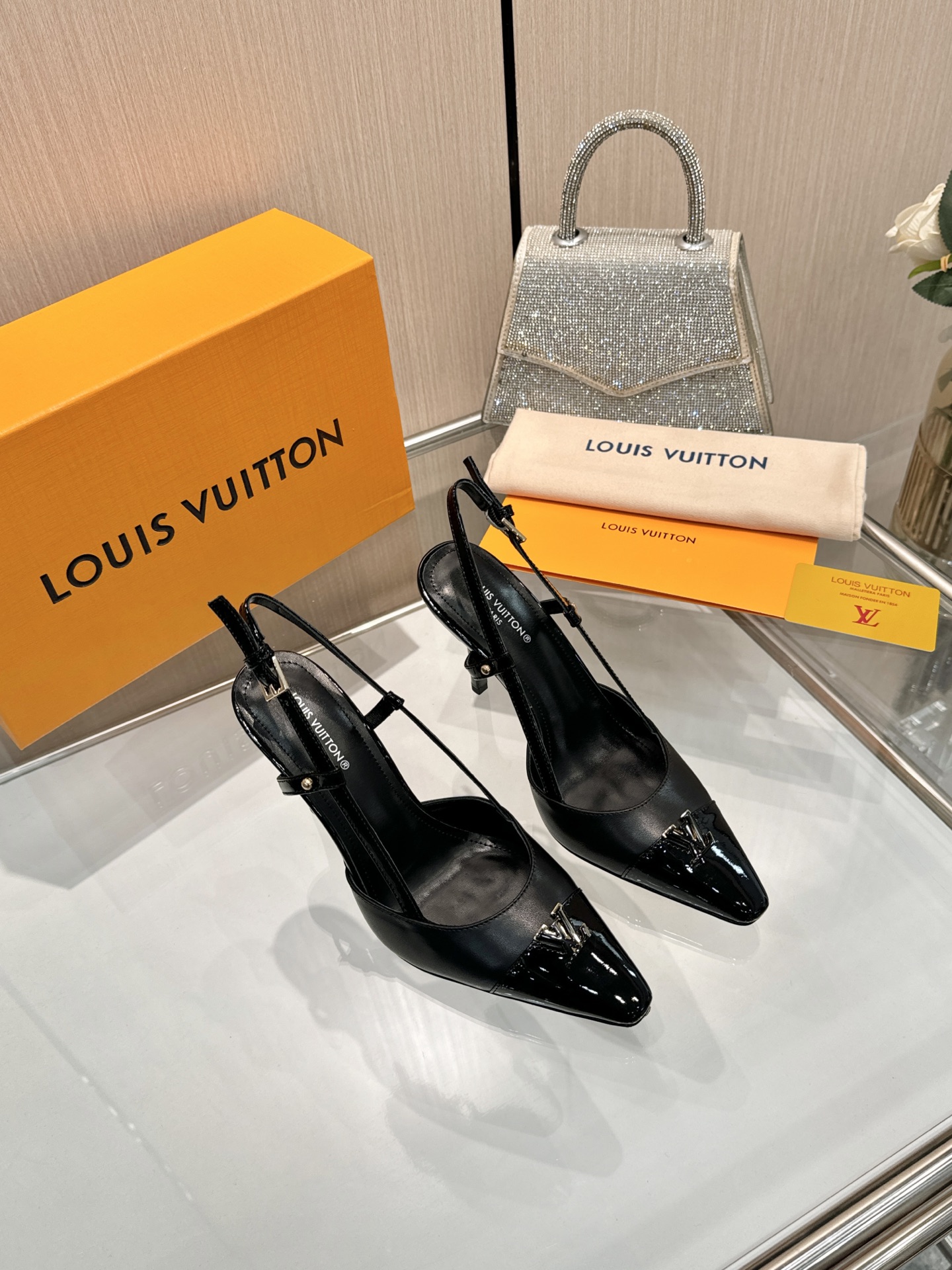 LV 2026 Early Spring Open-Back Shoes