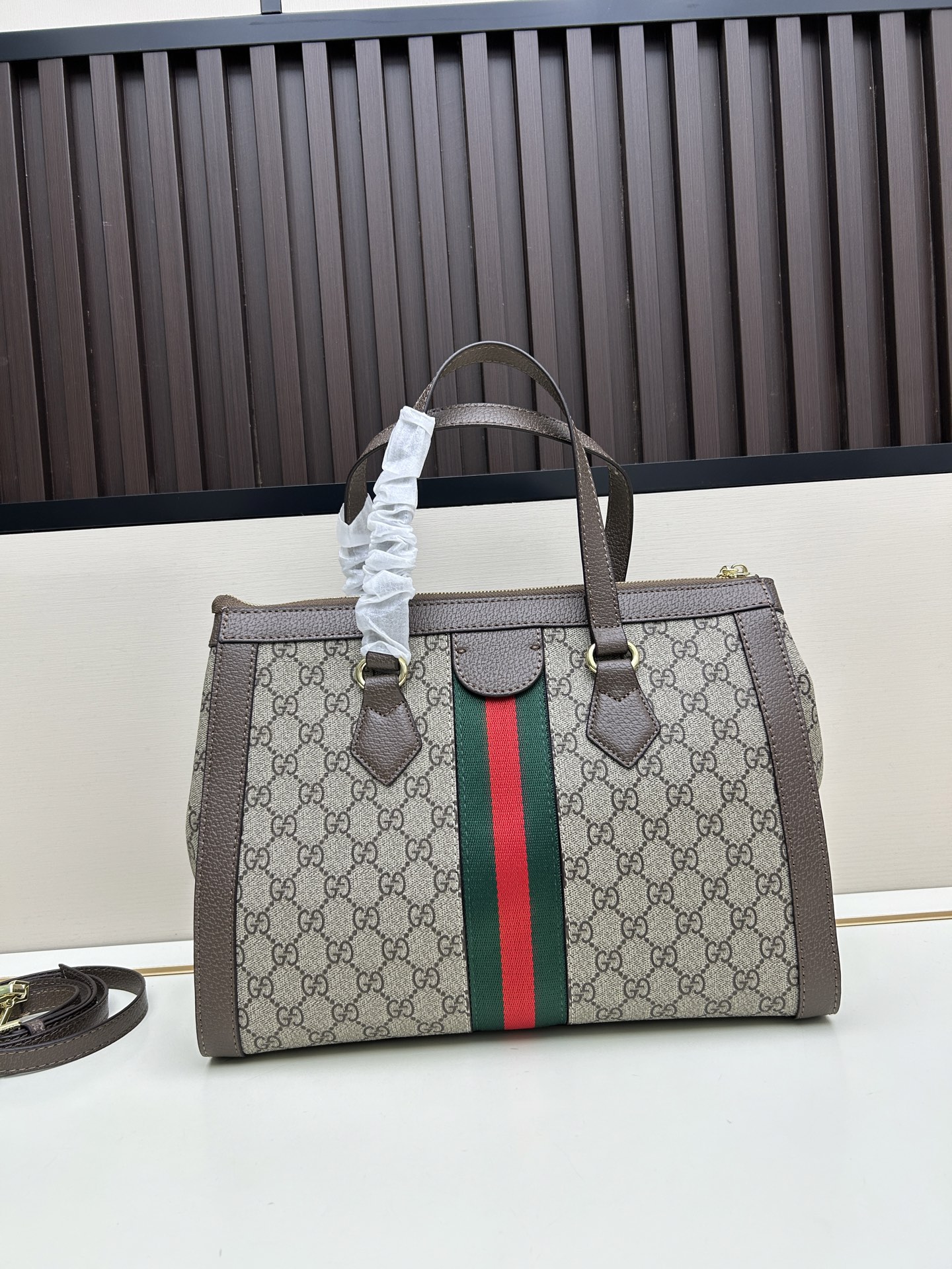 Gucci Supreme Ophidia Handle Bag