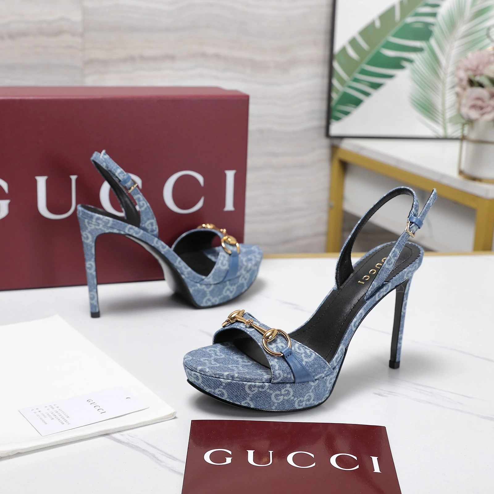 Gucci New High Heeled Sandal