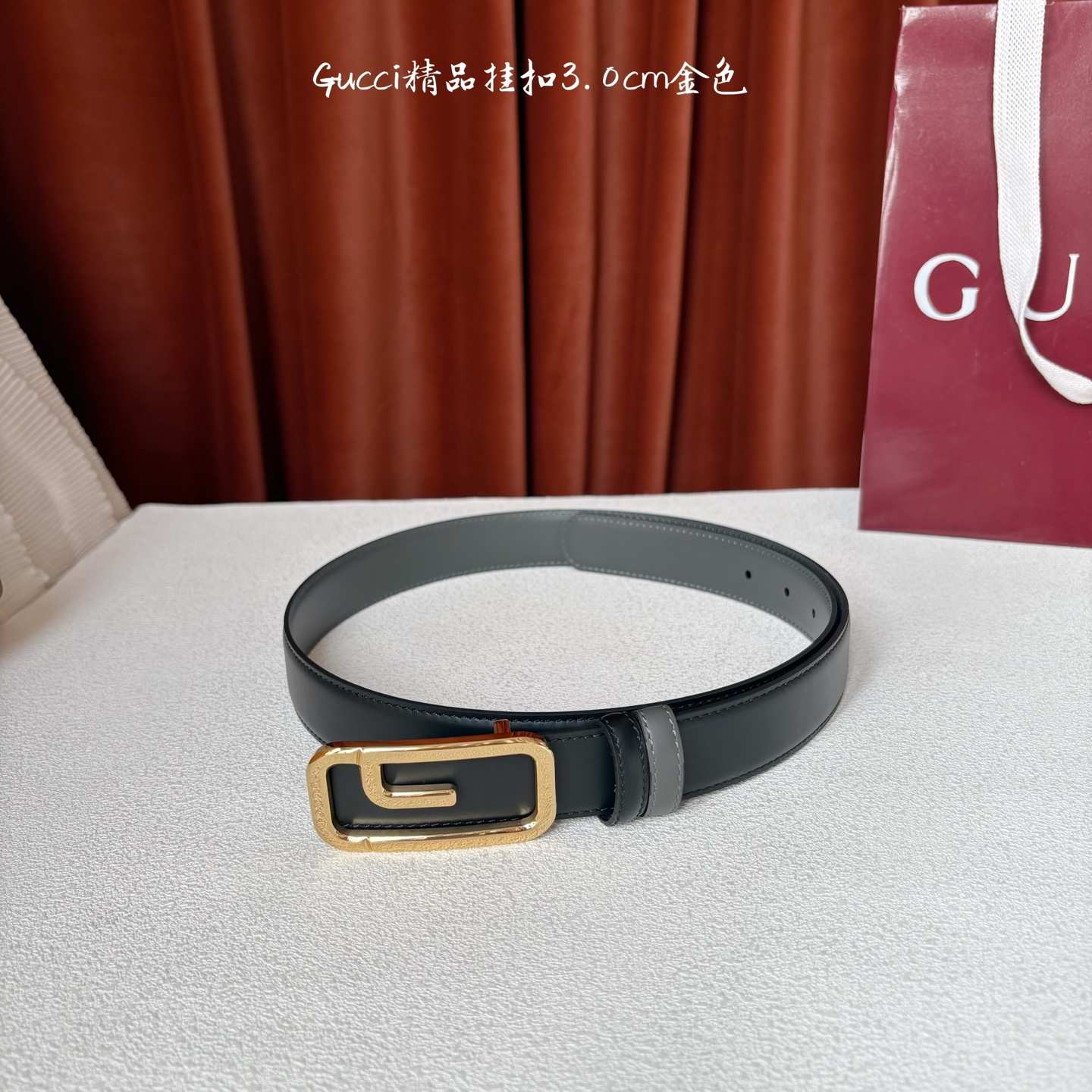 Gucci Belt for Men Width 30mm