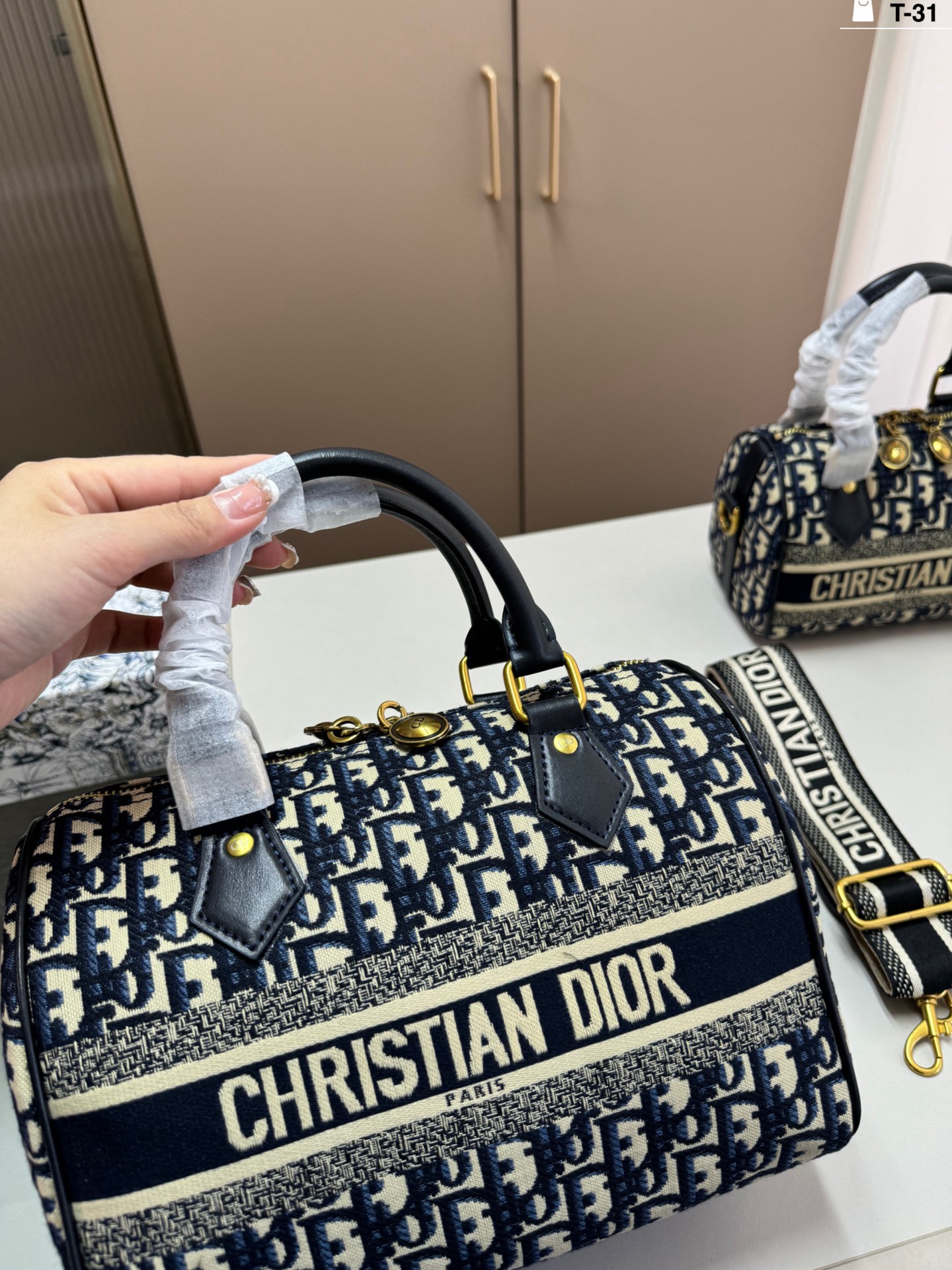 Dior Boston Pillow Bag