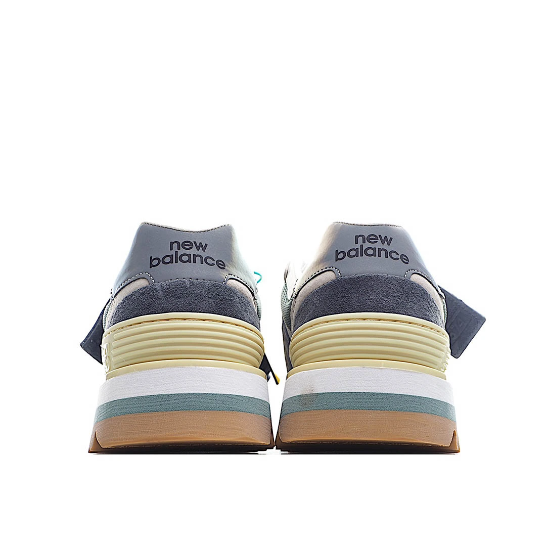 220 exclusive real shots ✨Tokyo Design Studio X New Balance MS574 joint tooling retro style low-top sports shoes