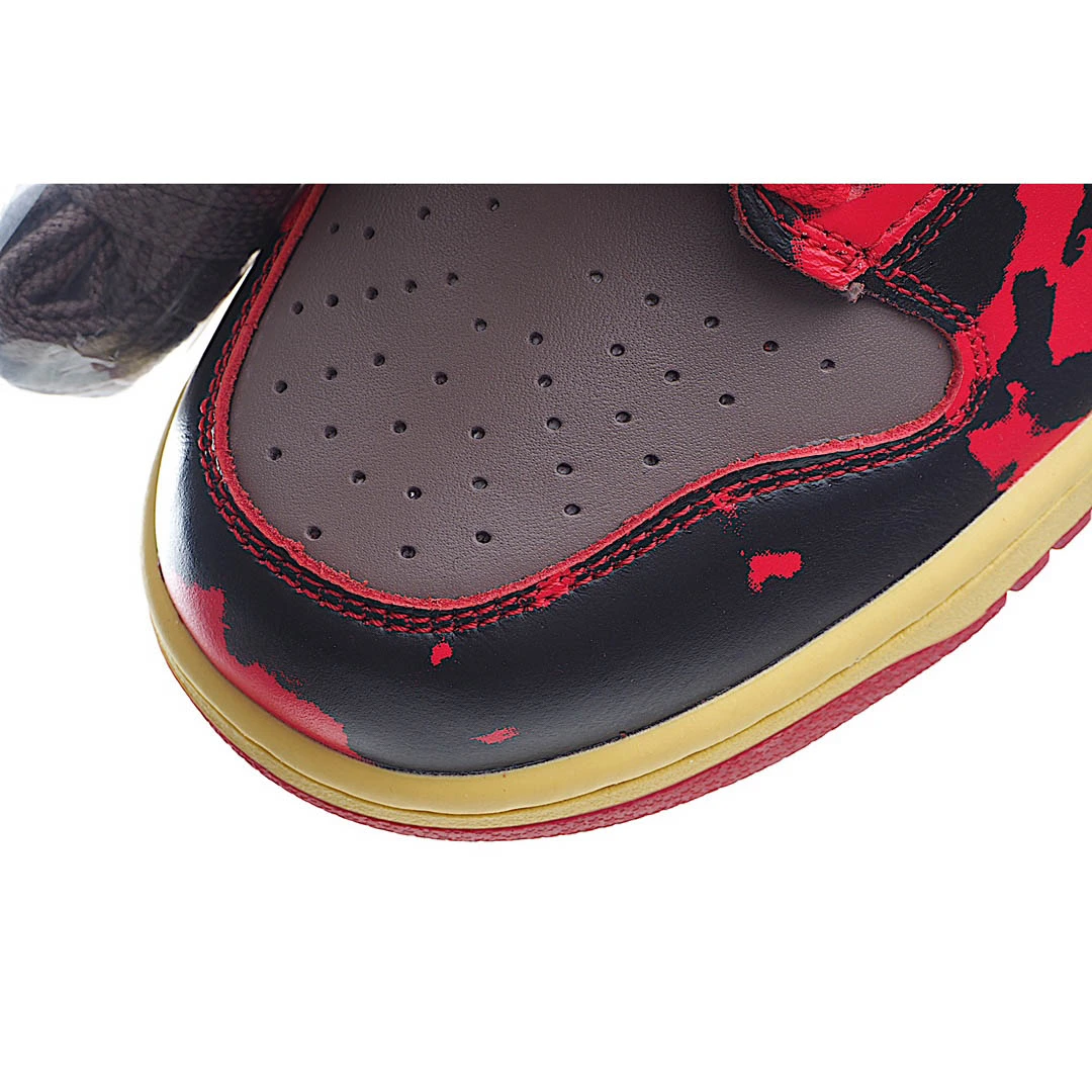 Nike Dunk High &ldquo;Red Camo&rdquo;  灰  黑