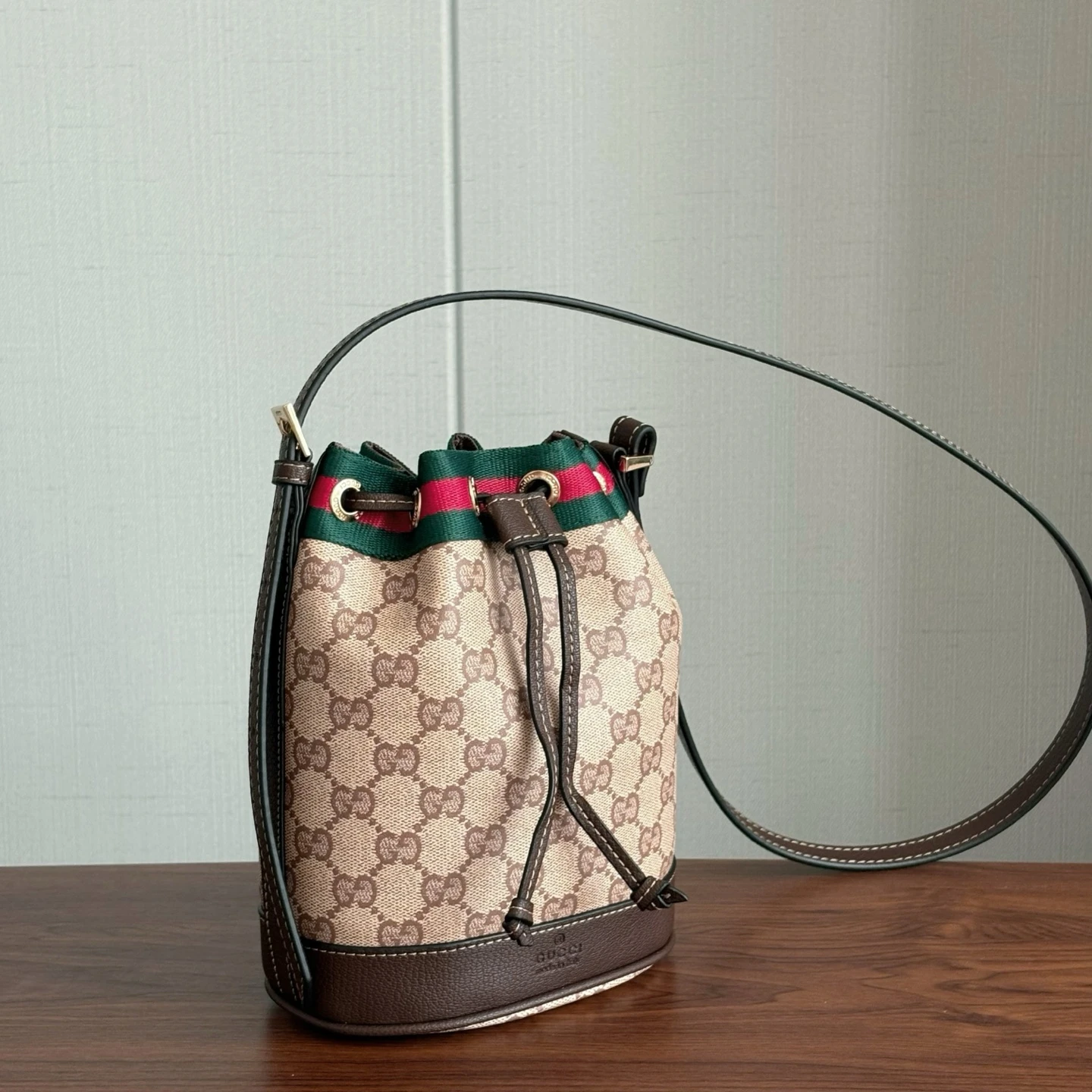 Gucci Webbing Mini Bucket Bag