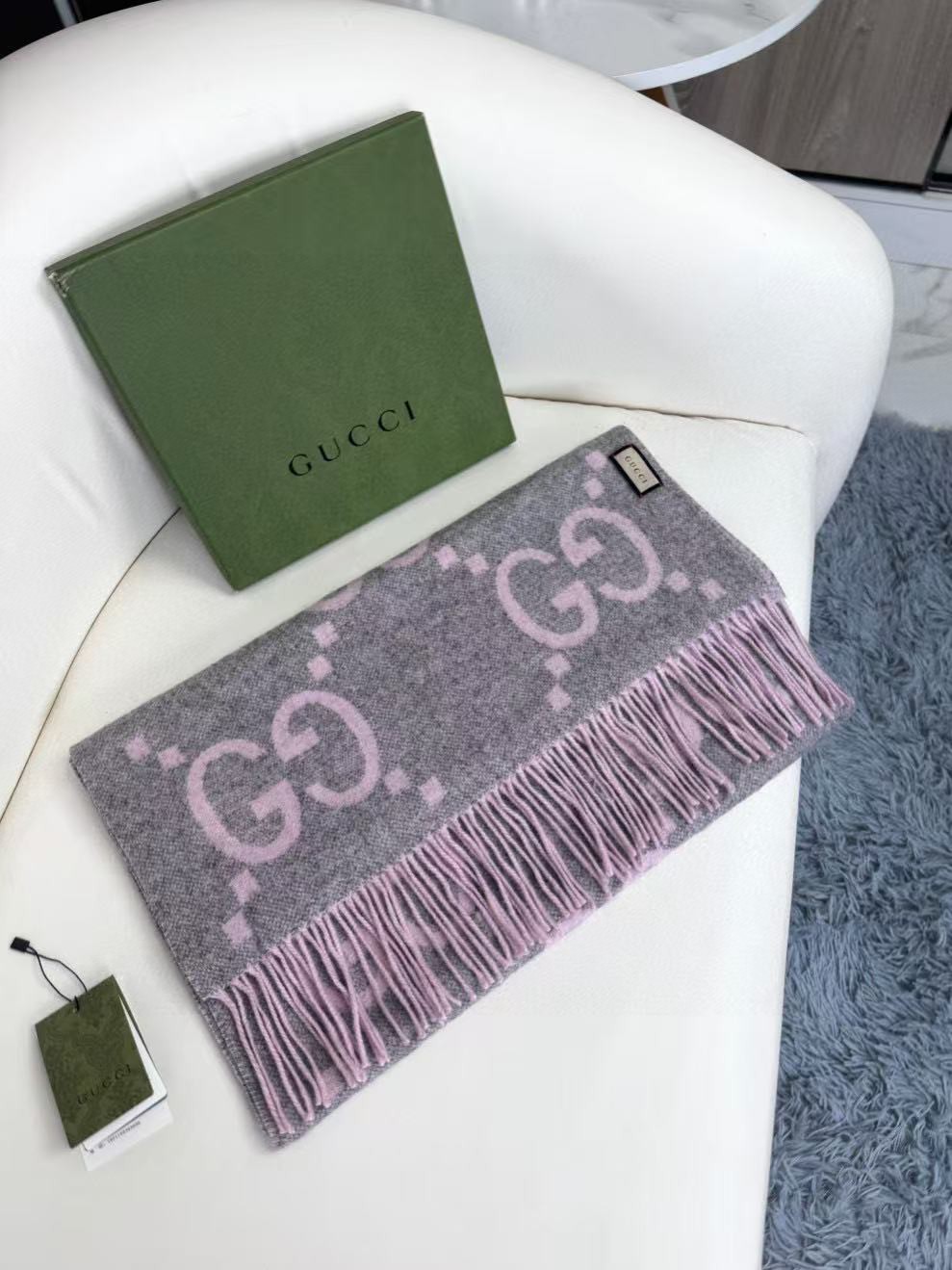 Gucci Tassel Scarf