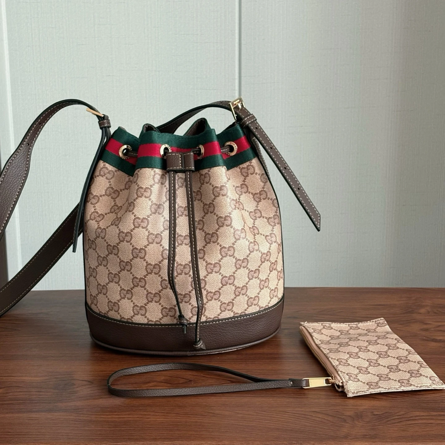 Gucci Webbing Mini Bucket Bag