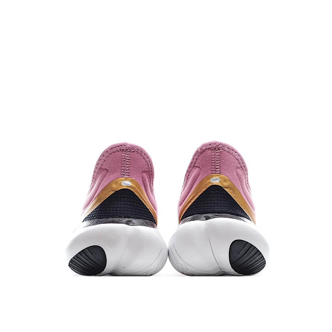 NIKE FREE RN FLYKNIT 5.0 Running Shoes Pink Gold
