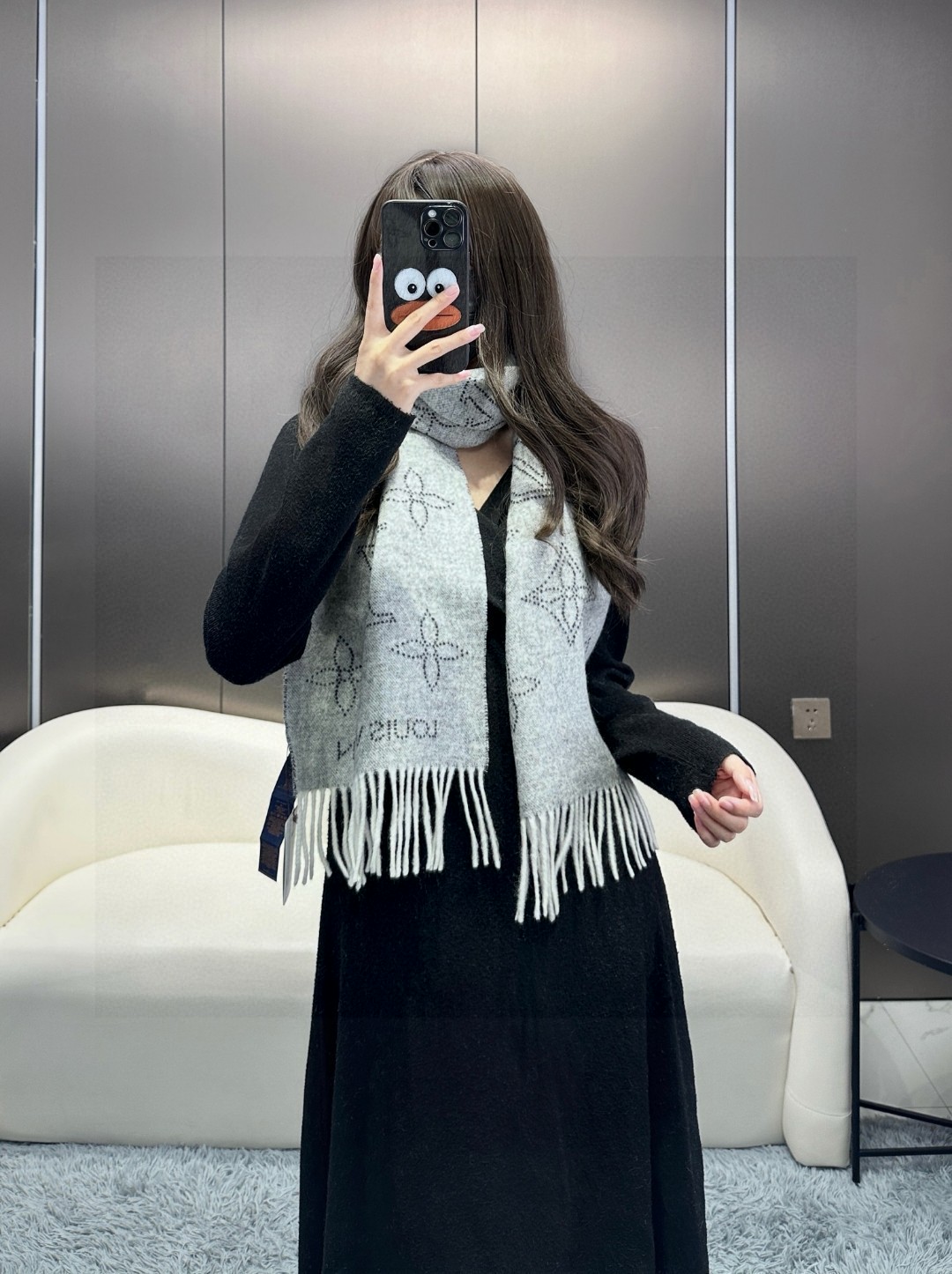 Louis Vuitton Cashmere Wool Scarf